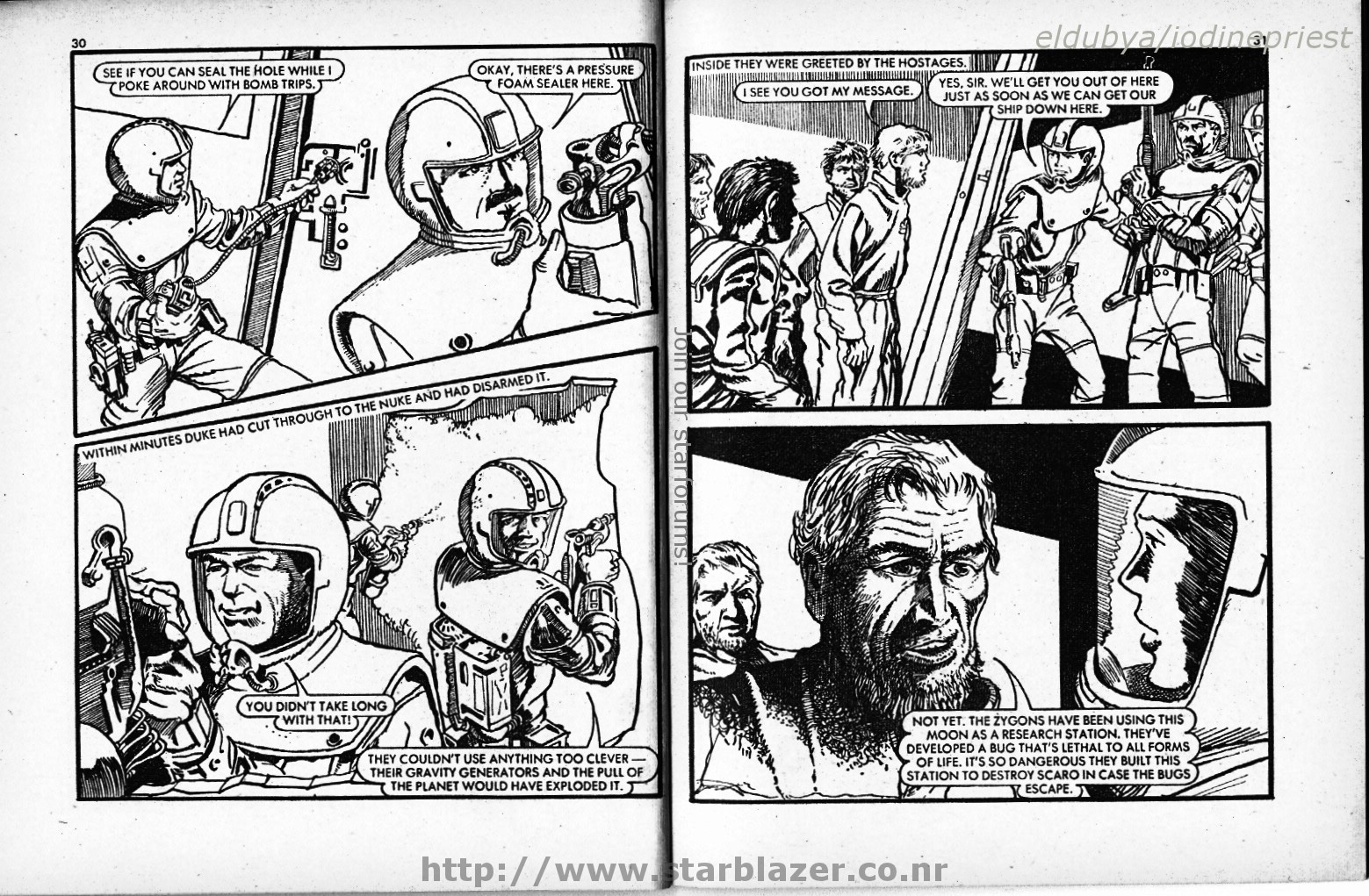 Read online Starblazer comic -  Issue #70 - 17