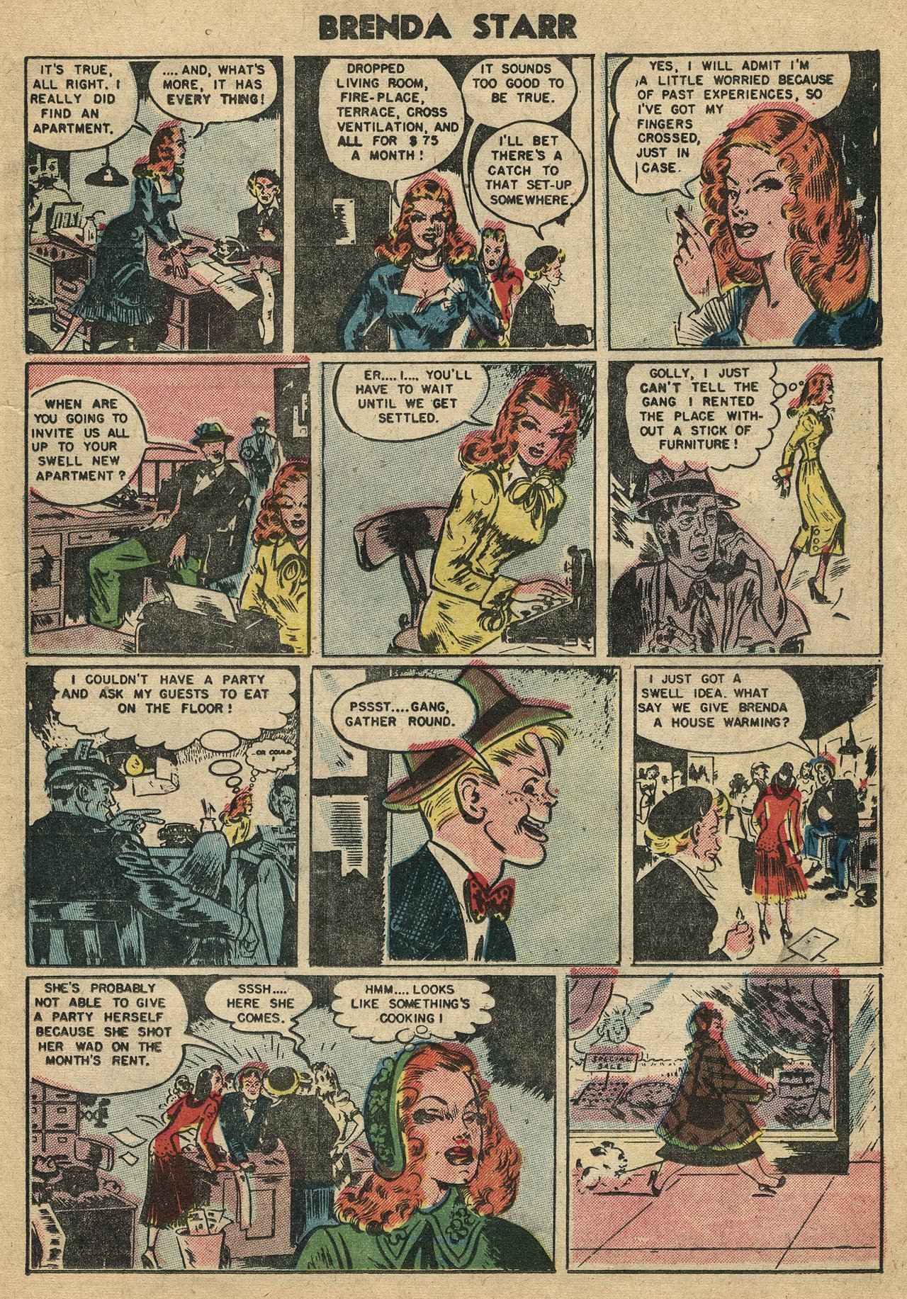 Read online Brenda Starr (1948) comic -  Issue #14 - 23