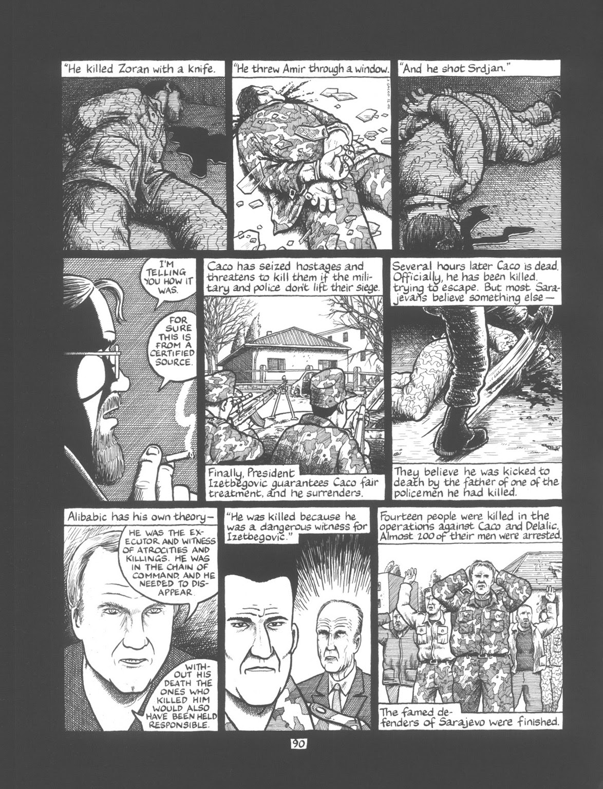 Read online The Fixer: A Story from Sarajevo comic -  Issue # TPB - 94