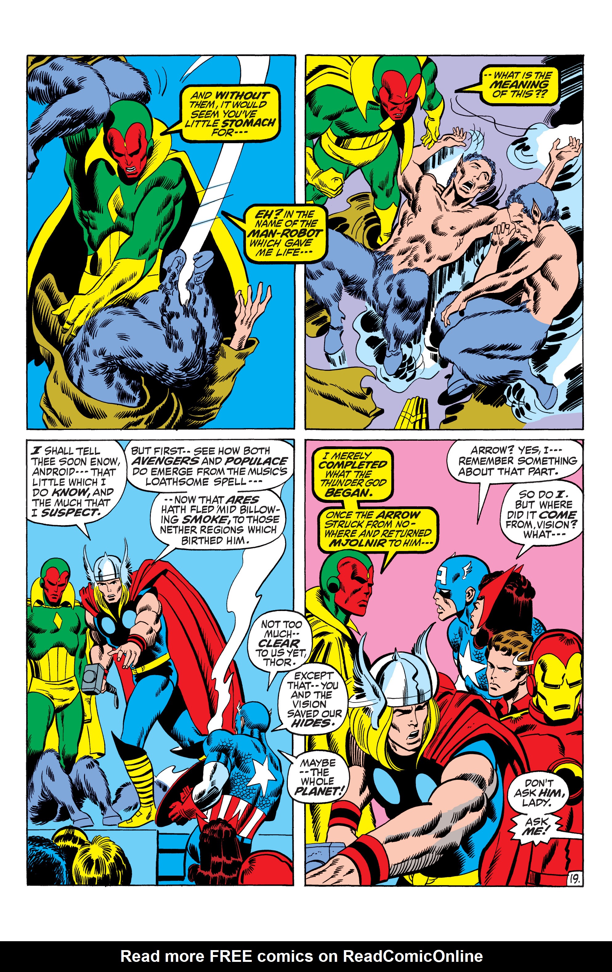 Read online Marvel Masterworks: The Avengers comic -  Issue # TPB 10 (Part 3) - 36