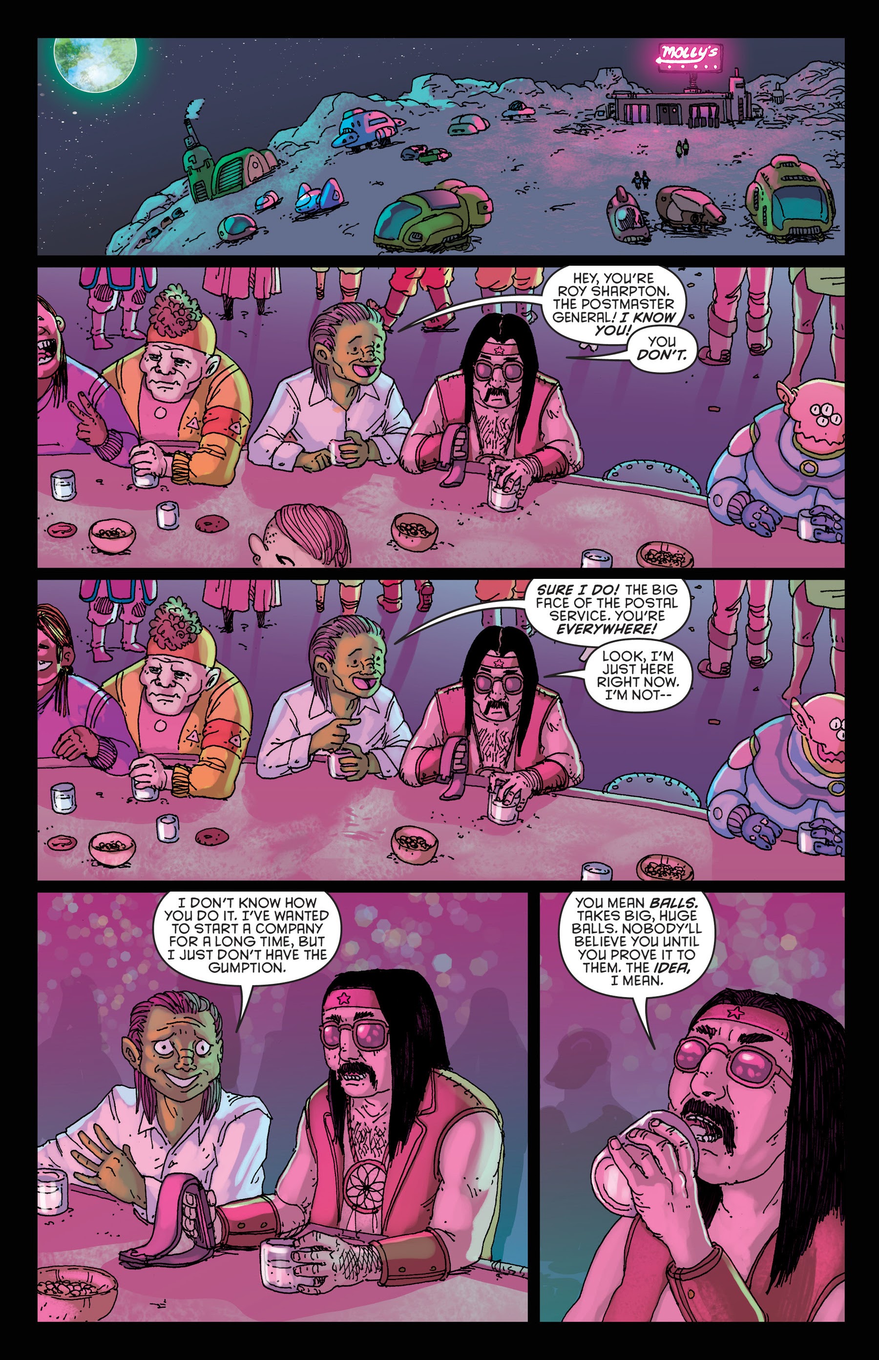 Read online Space Bastards: Special Delivery comic -  Issue # TPB - 8