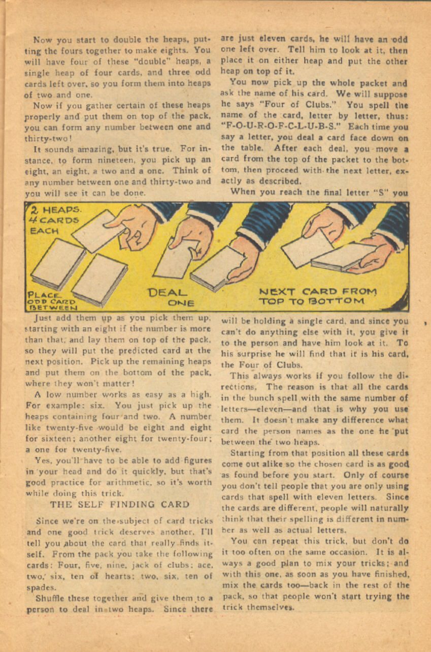 Read online Super-Magician Comics comic -  Issue #38 - 19