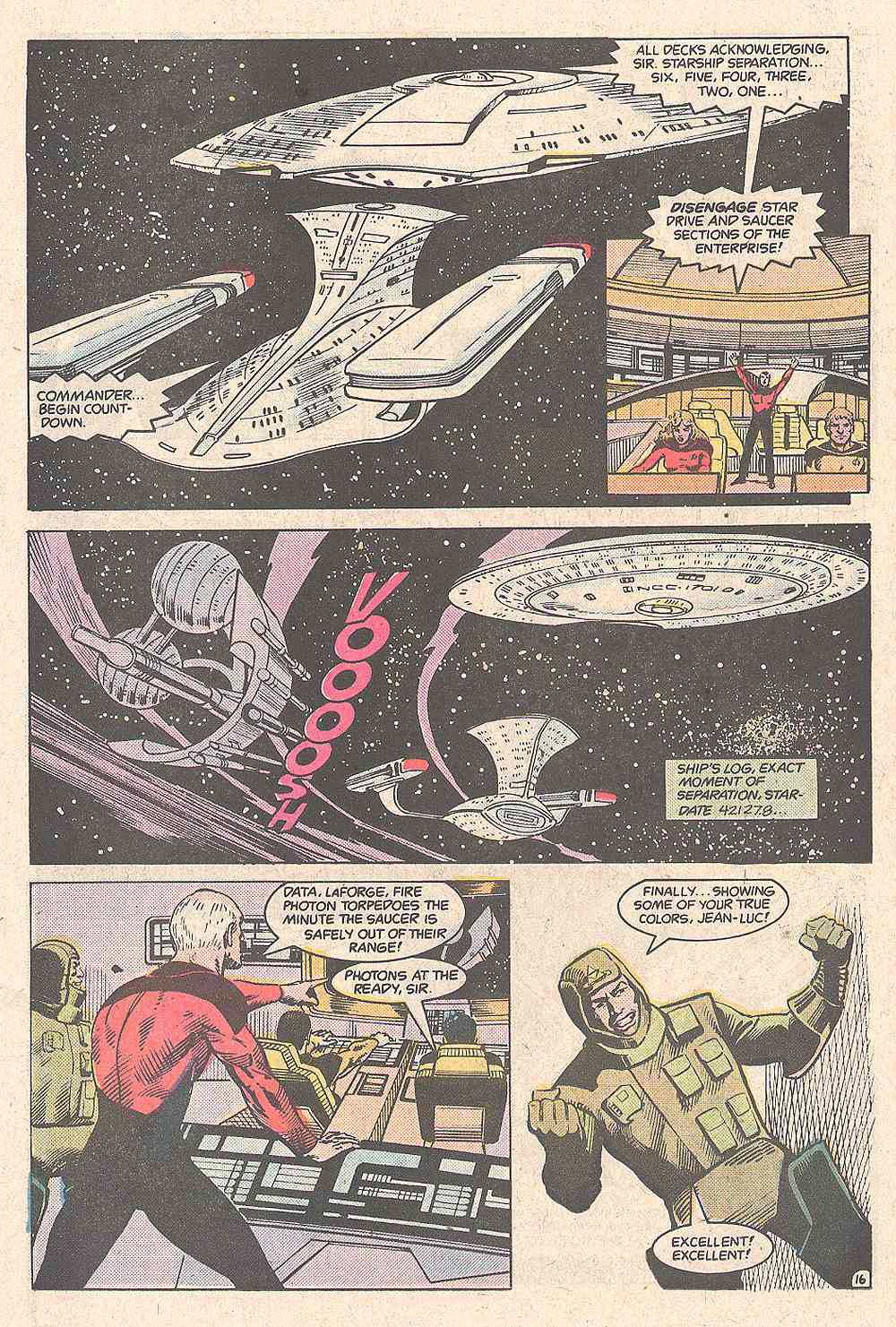 Read online Star Trek: The Next Generation (1988) comic -  Issue #3 - 17