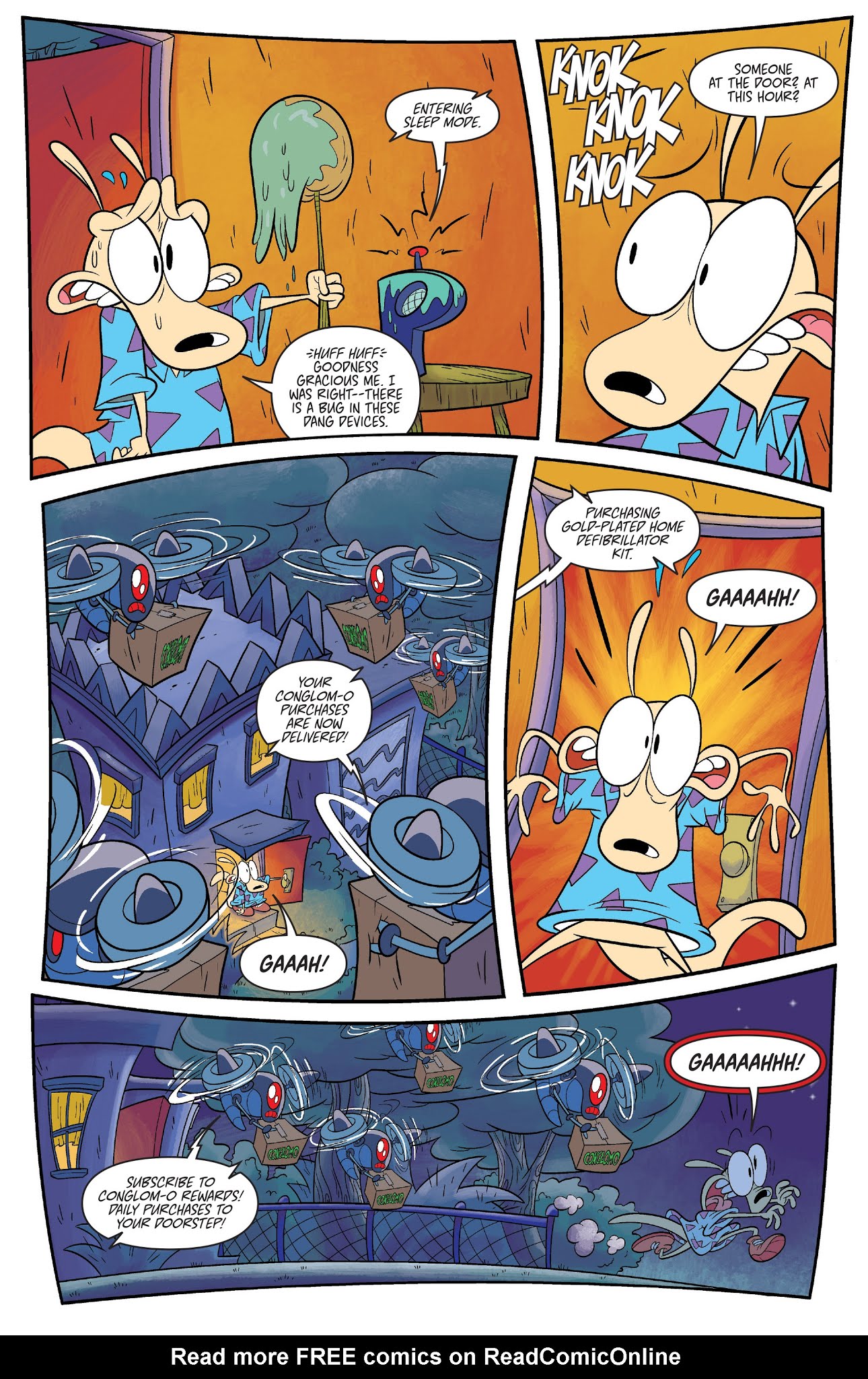 Read online Rocko's Modern Life (2017) comic -  Issue #7 - 7