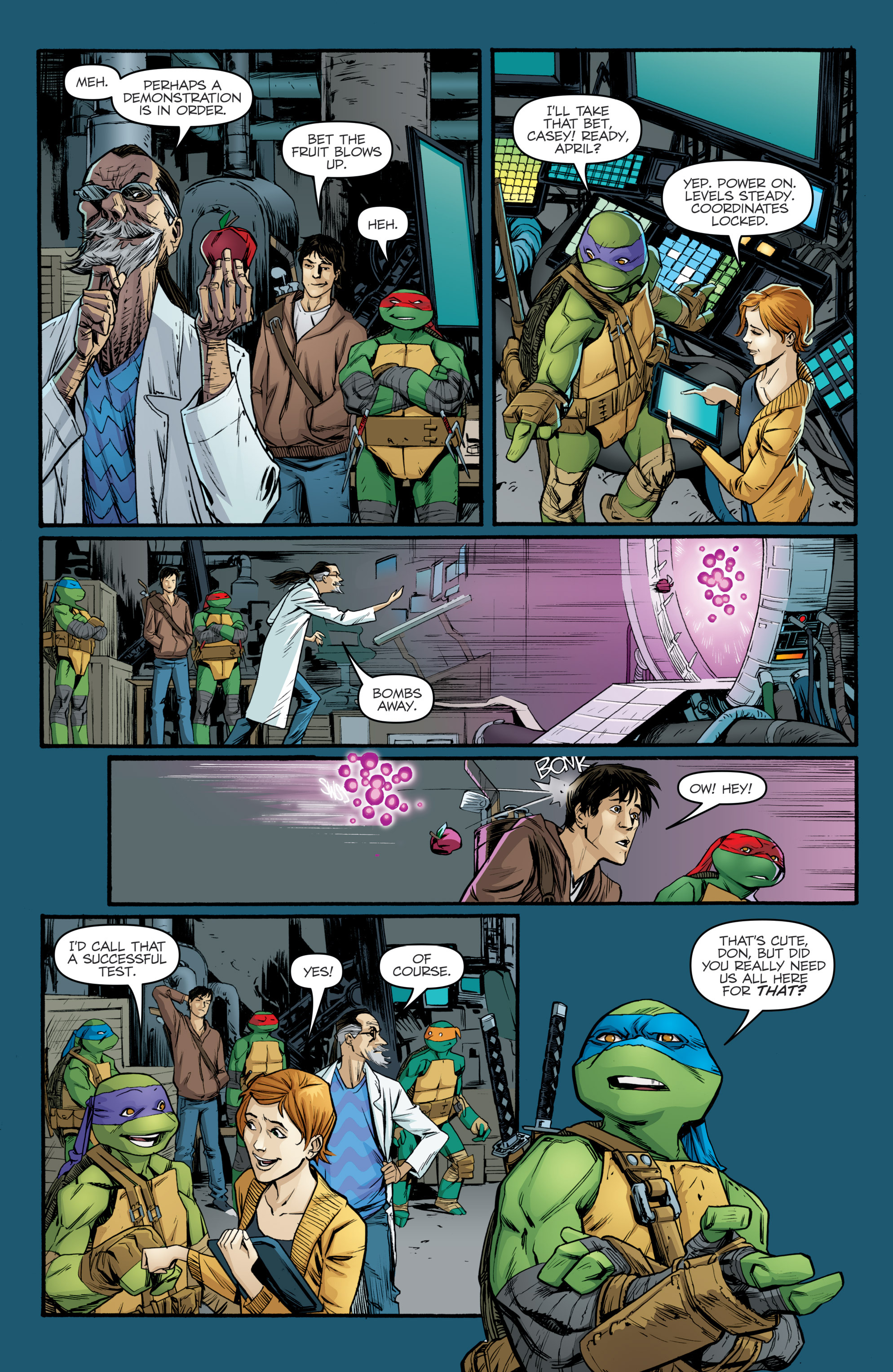 Read online Teenage Mutant Ninja Turtles/Ghostbusters comic -  Issue #1 - 11