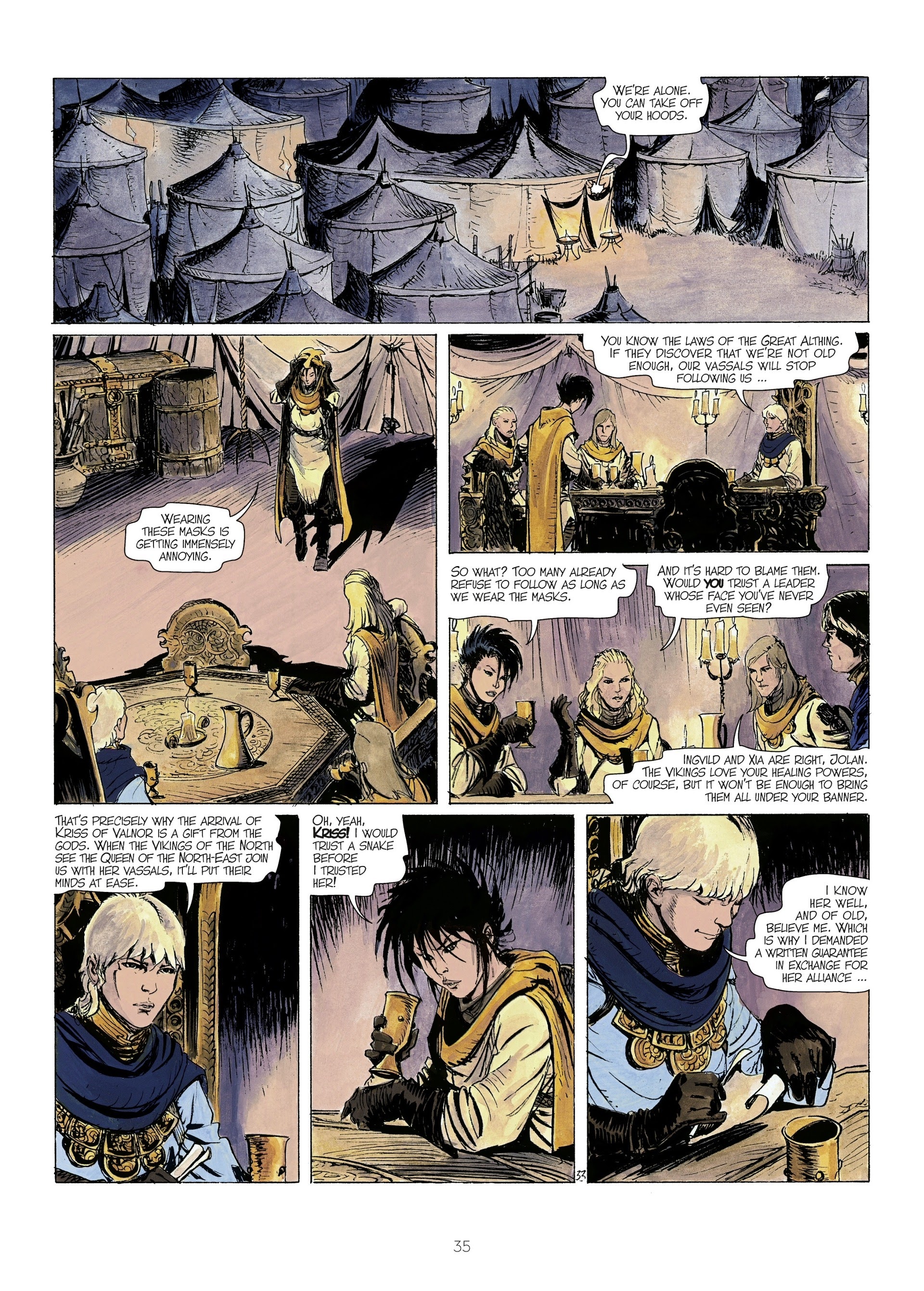 Read online Kriss of Valnor: Alliances comic -  Issue # Full - 37