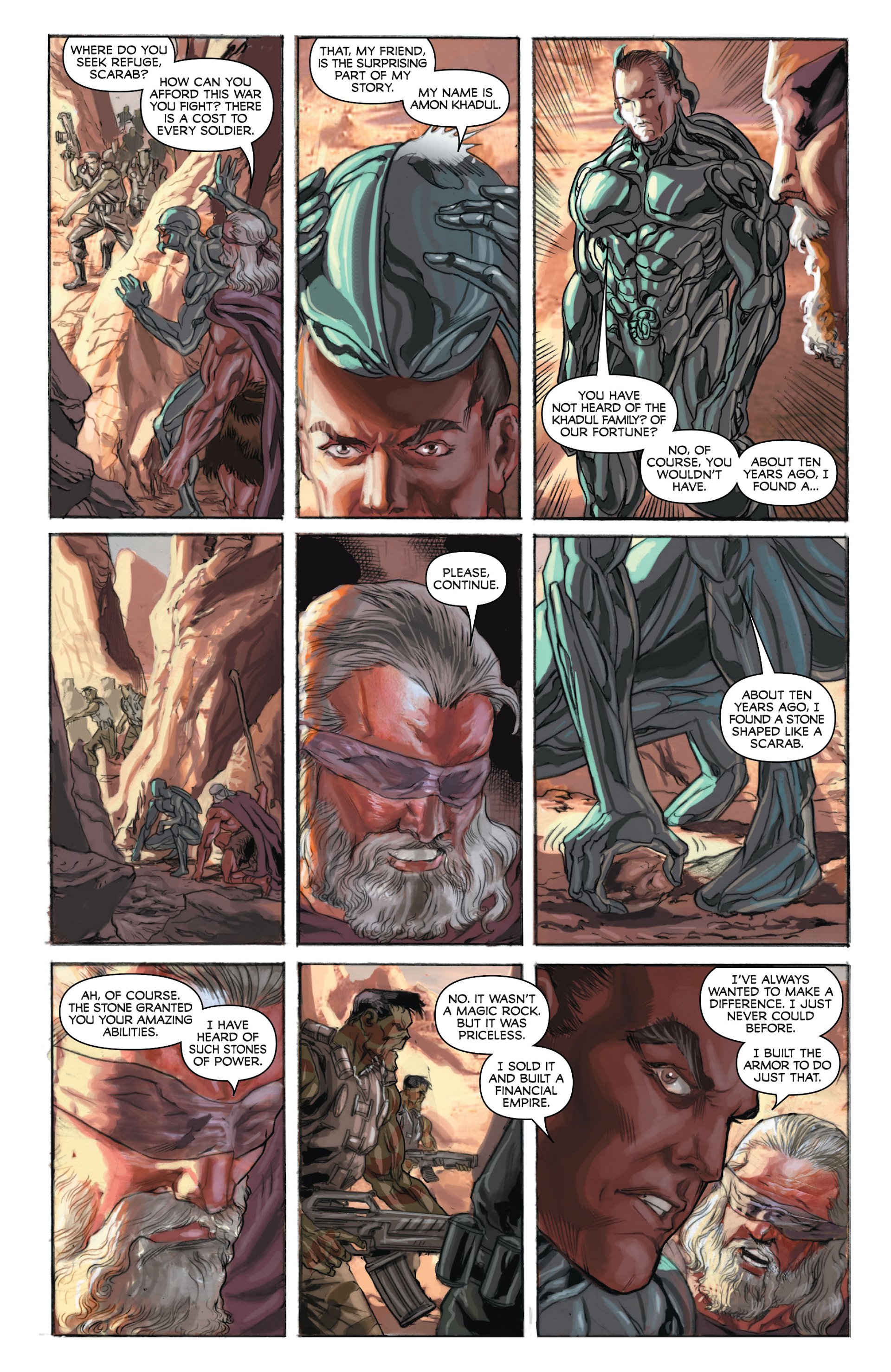 Read online Project Superpowers comic -  Issue #6 - 10