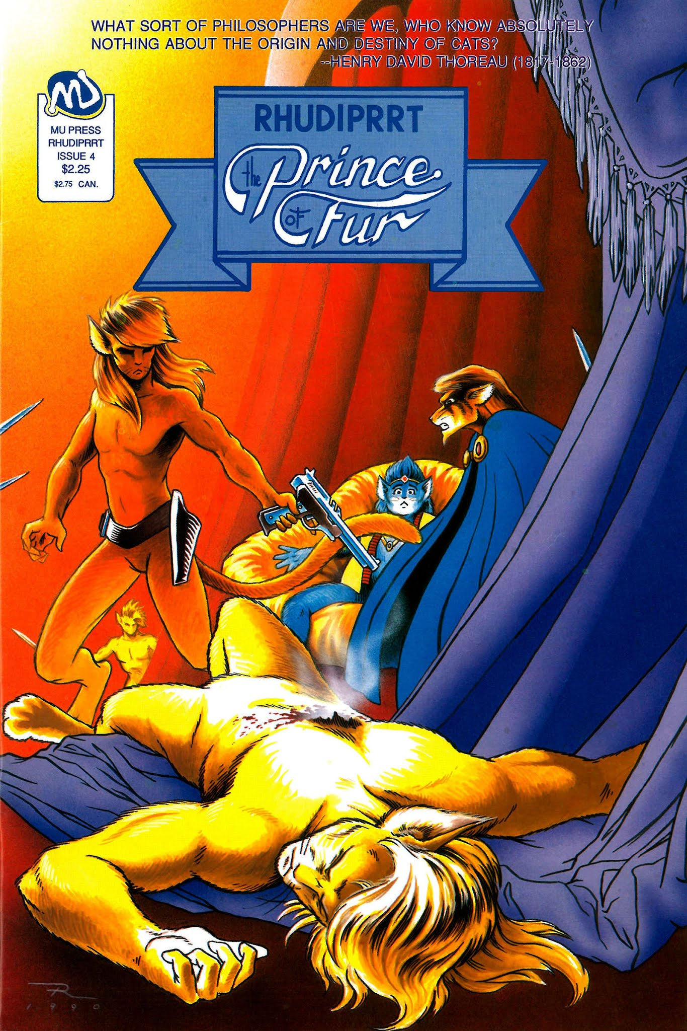 Read online Rhudiprrt, Prince of Fur comic -  Issue #4 - 1