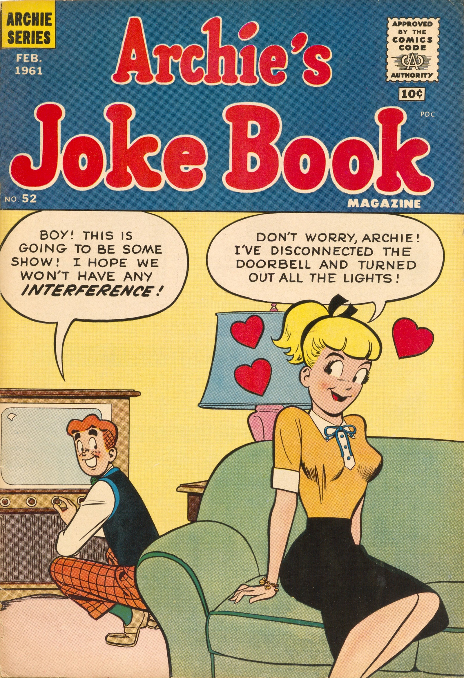Read online Archie's Joke Book Magazine comic -  Issue #52 - 1