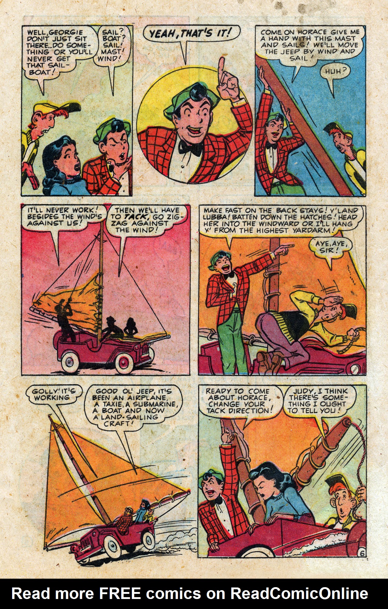 Read online Georgie Comics (1949) comic -  Issue #29 - 8
