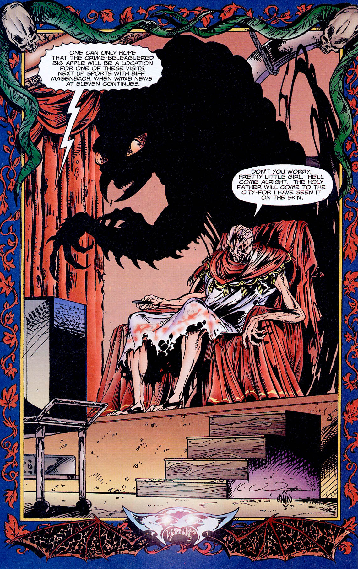 Read online Vampirella/Shadowhawk: Creatures of the Night comic -  Issue # Full - 7
