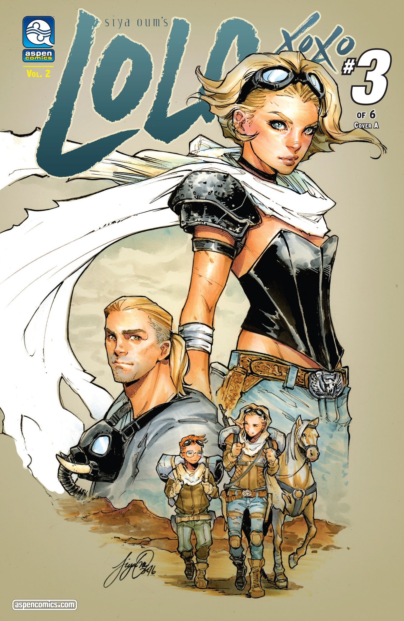 Read online Lola XOXO Vol.2 comic -  Issue #3 - 1