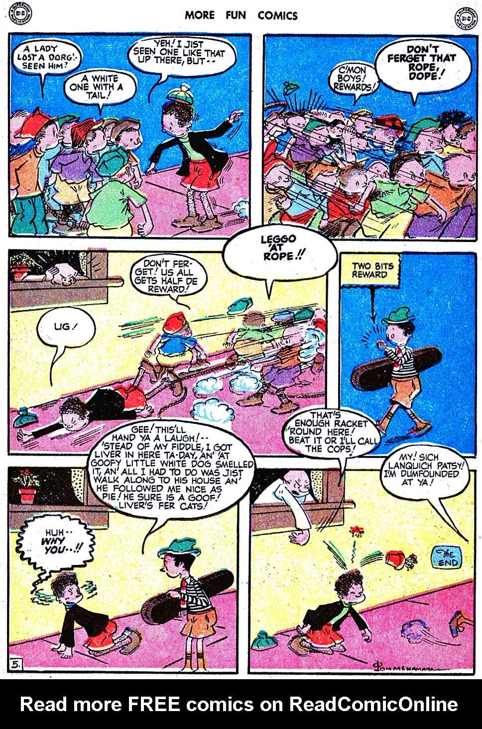 Read online More Fun Comics comic -  Issue #123 - 34