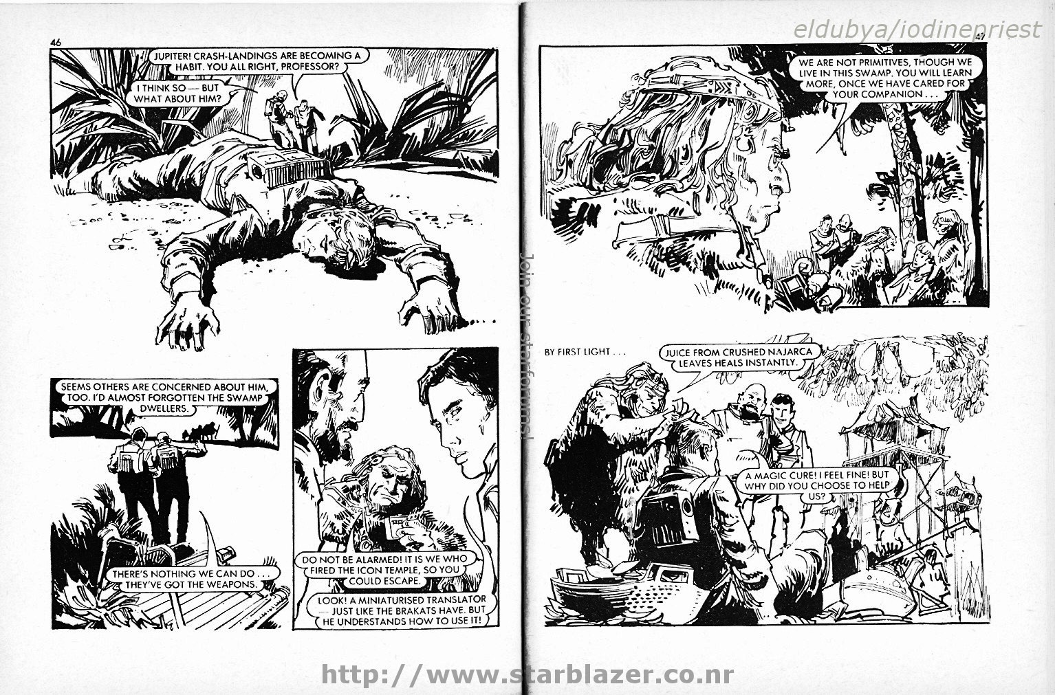 Read online Starblazer comic -  Issue #129 - 25