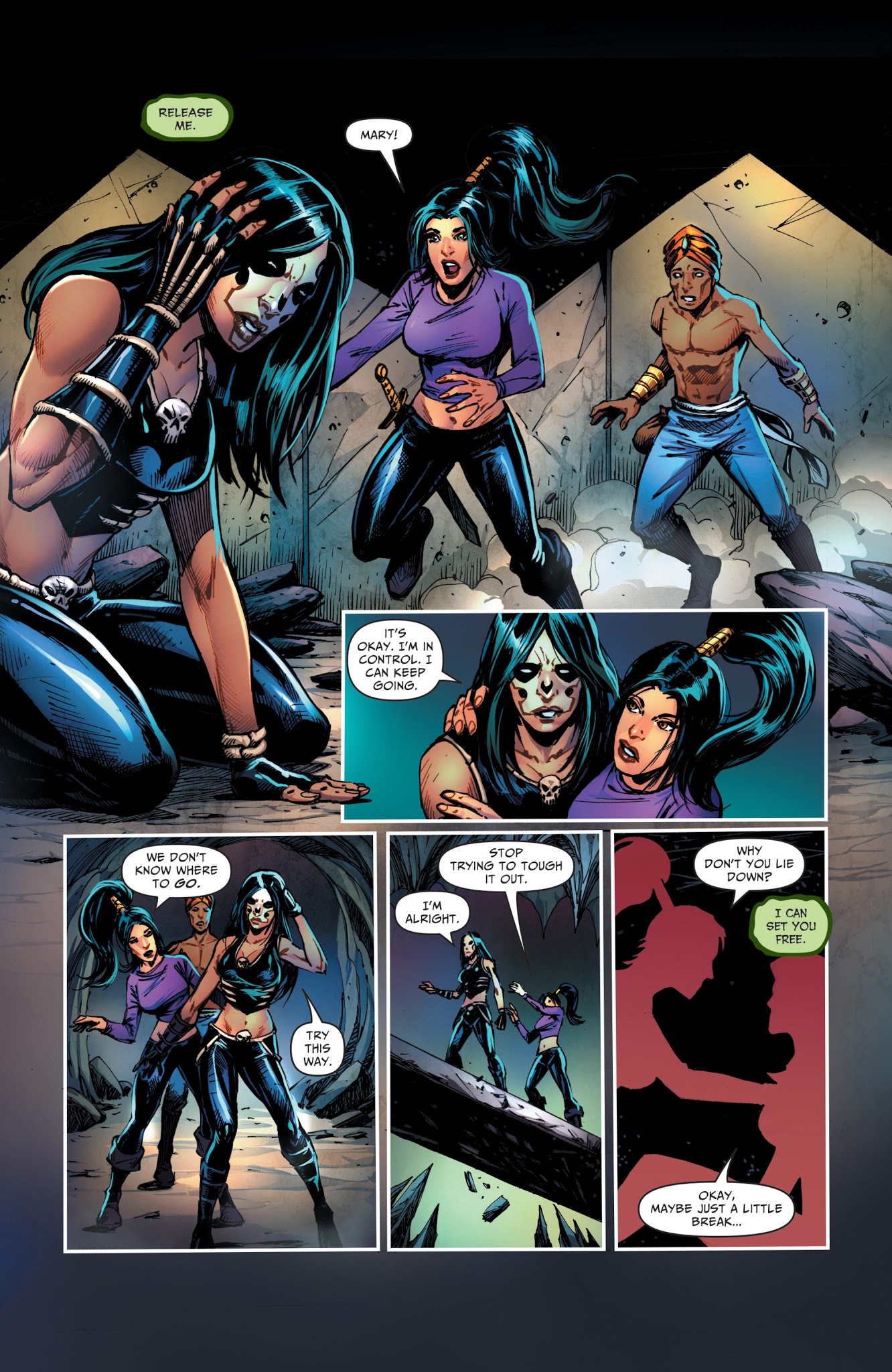 Read online Grimm Fairy Tales: Dance of the Dead comic -  Issue #4 - 16