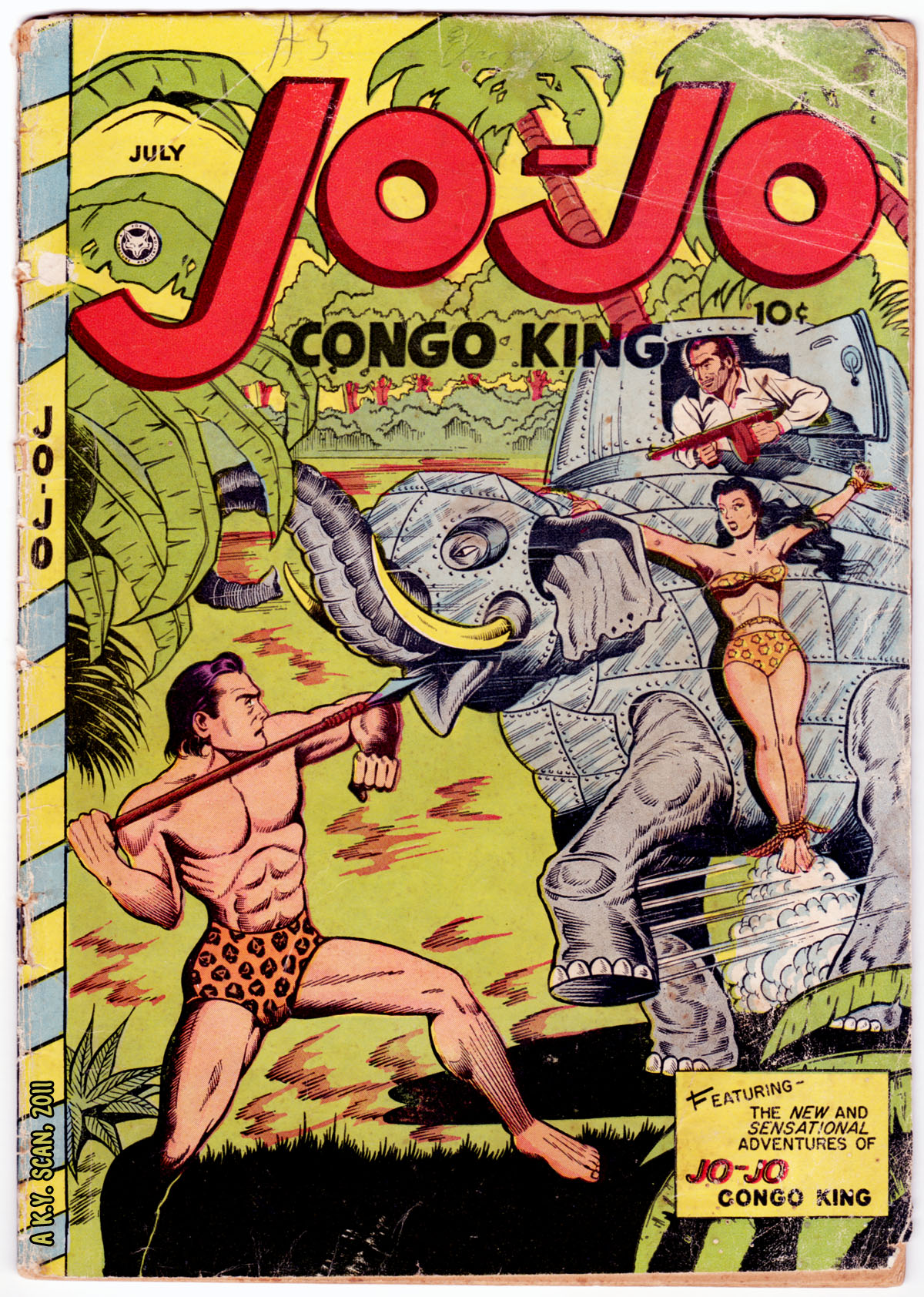 Read online Jo-Jo Congo King comic -  Issue #7A - 1