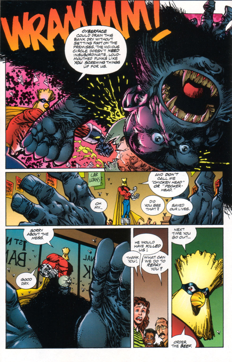 Read online The Savage Dragon (1993) comic -  Issue #28 - 23