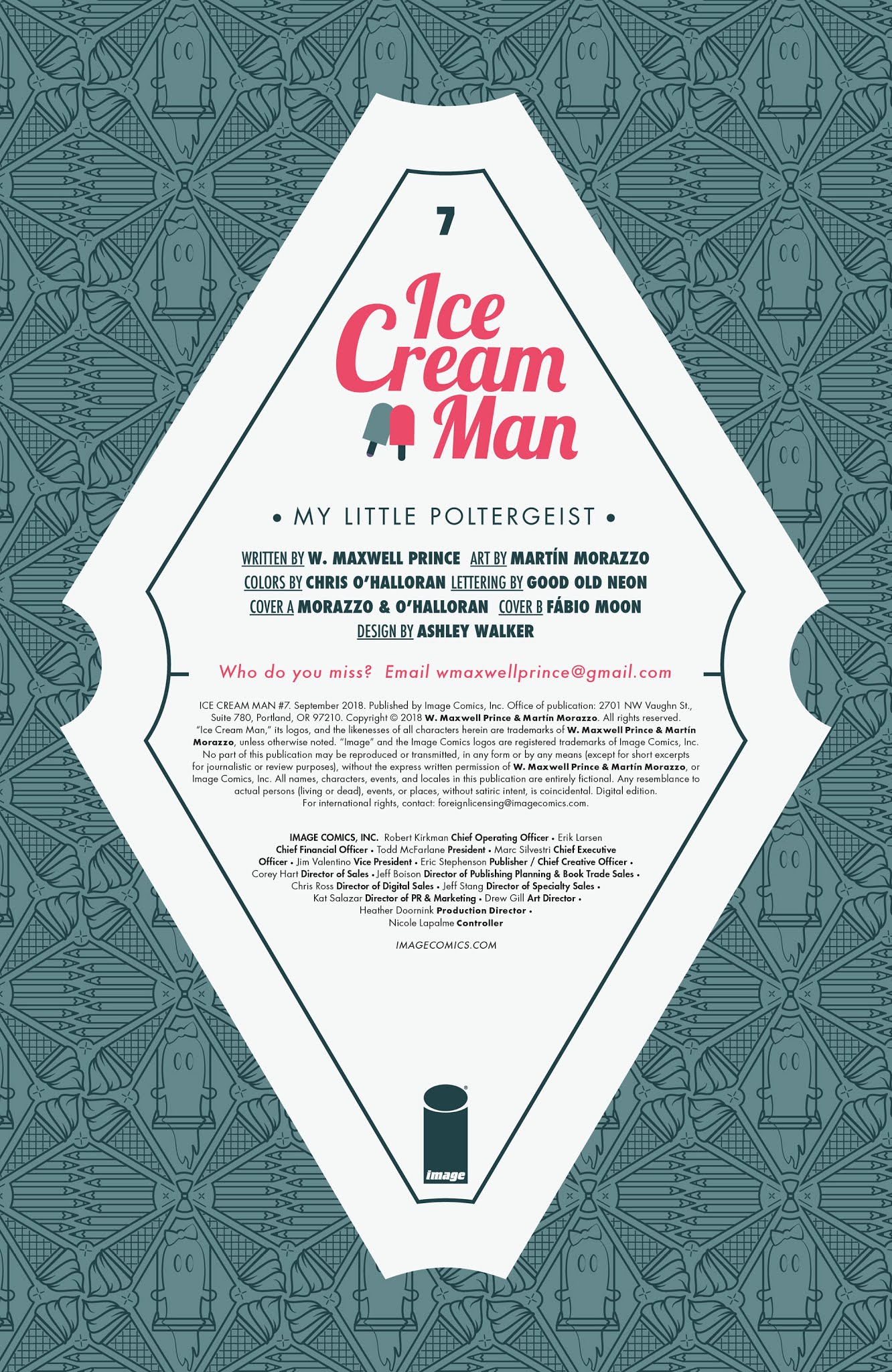 Read online Ice Cream Man comic -  Issue #7 - 2