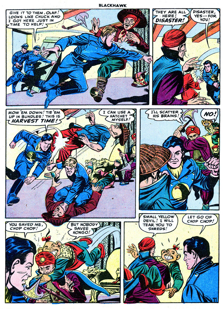 Read online Blackhawk (1957) comic -  Issue #15 - 46