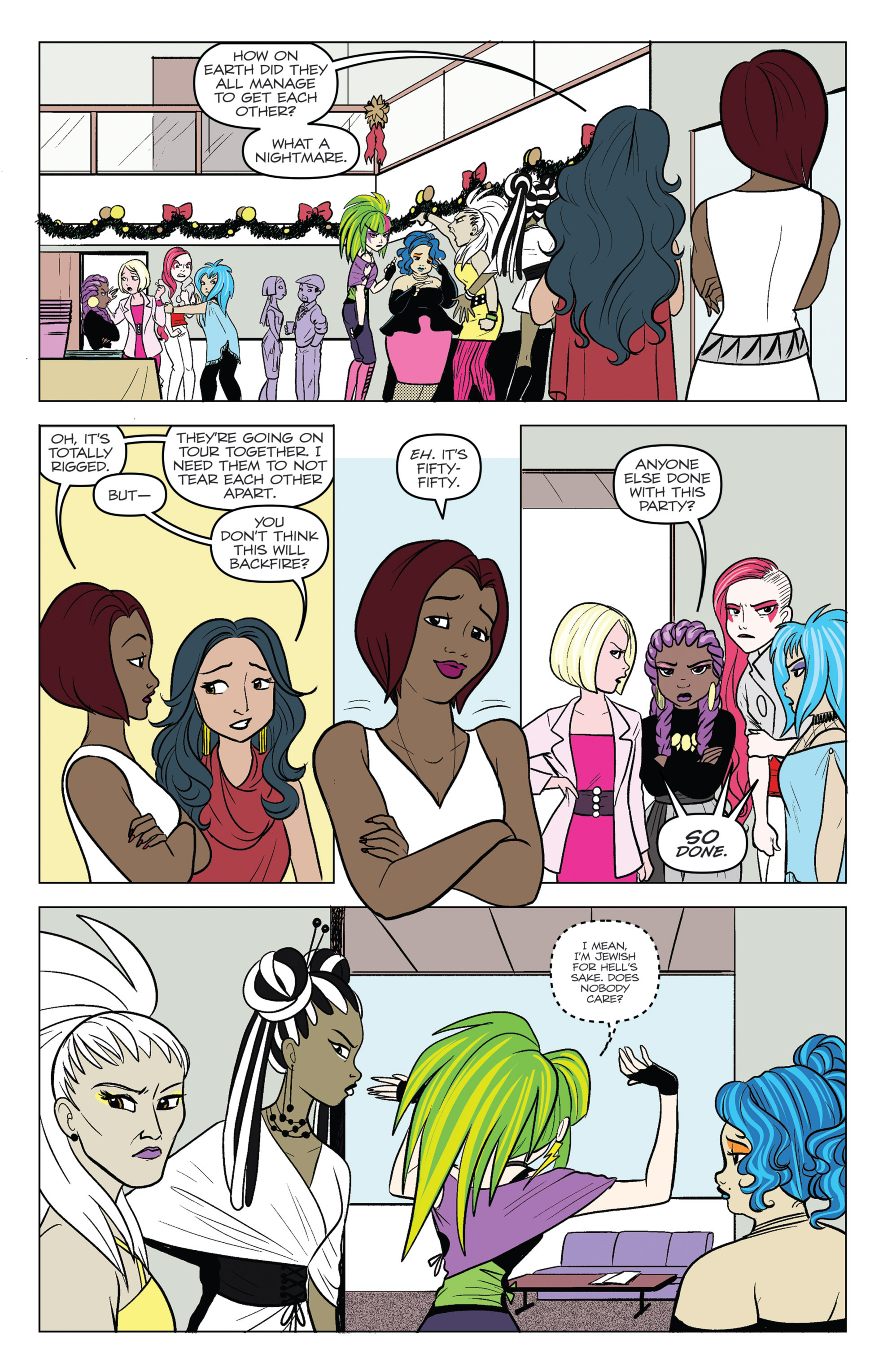 Read online Jem and The Holograms comic -  Issue # _Special - Holiday Special - 11