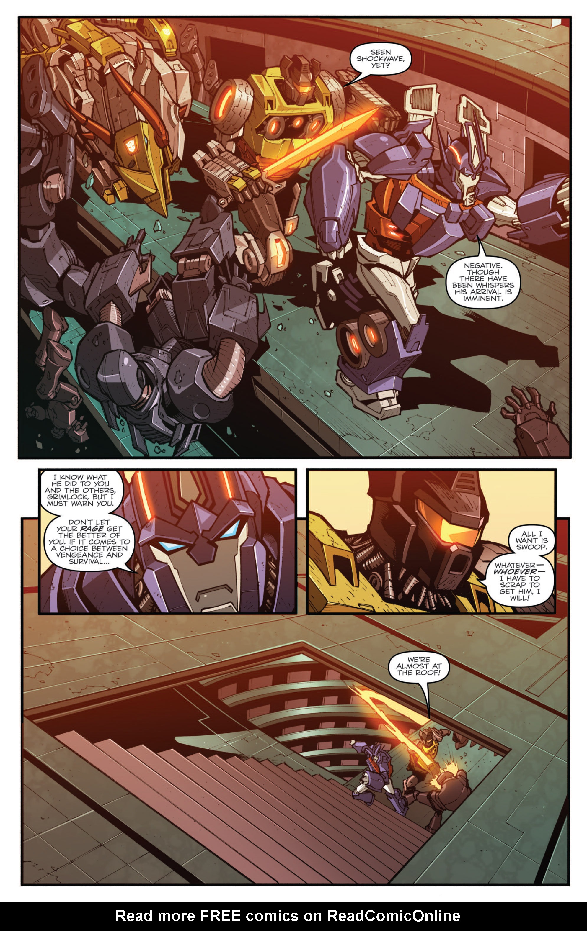 Read online The Transformers Prime: Rage of the Dinobots comic -  Issue #2 - 20