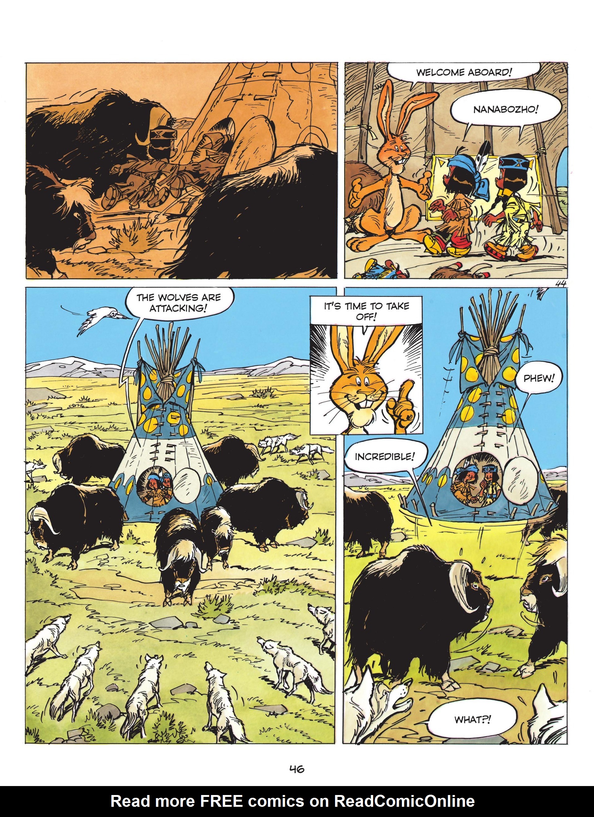 Read online Yakari comic -  Issue #17 - 48