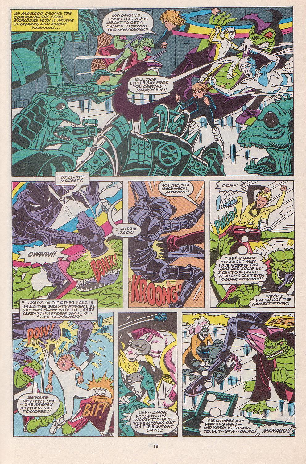 Read online Power Pack (1984) comic -  Issue #52 - 16