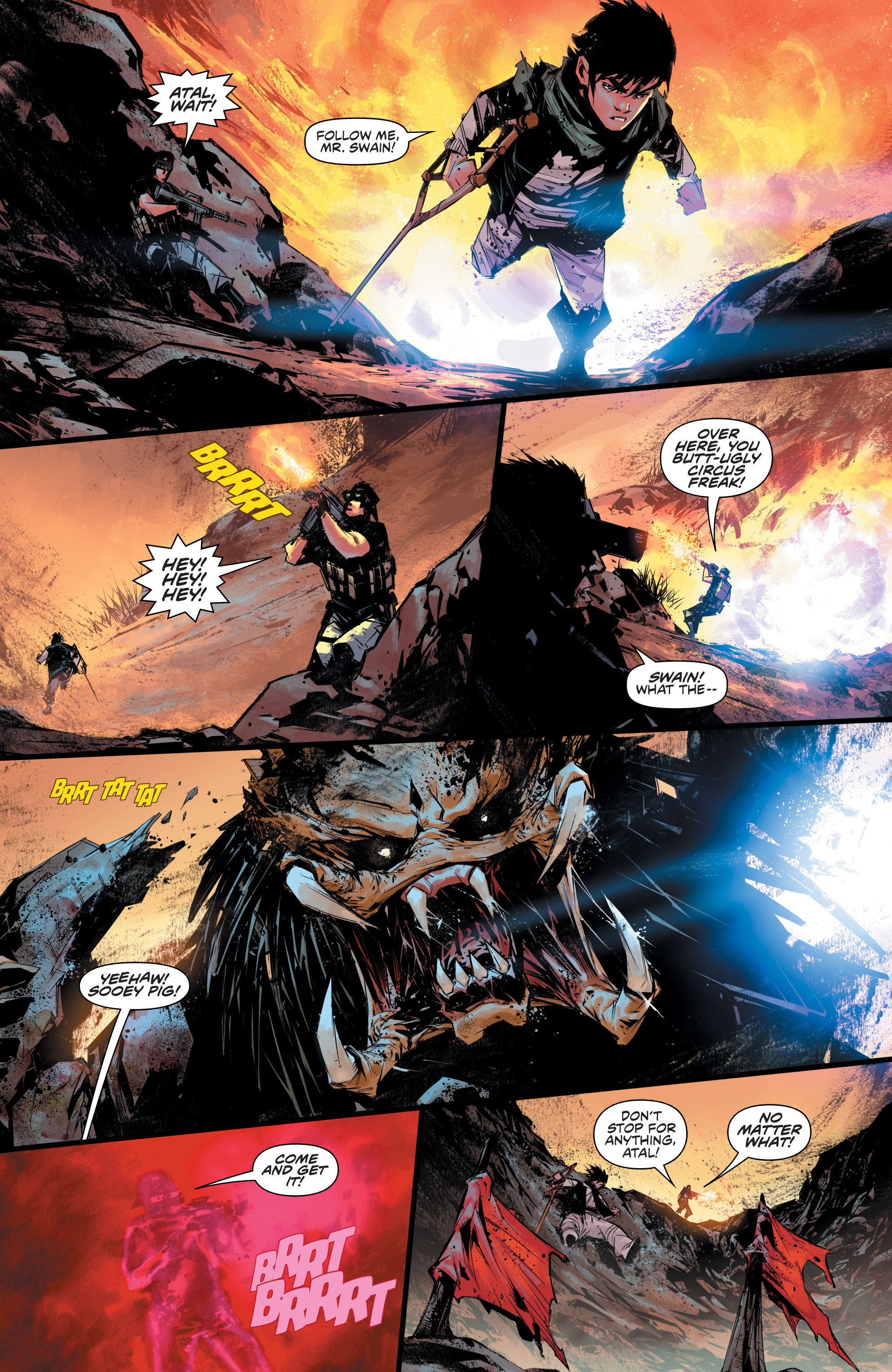 Read online Predator: Hunters II comic -  Issue # _TPB - 85