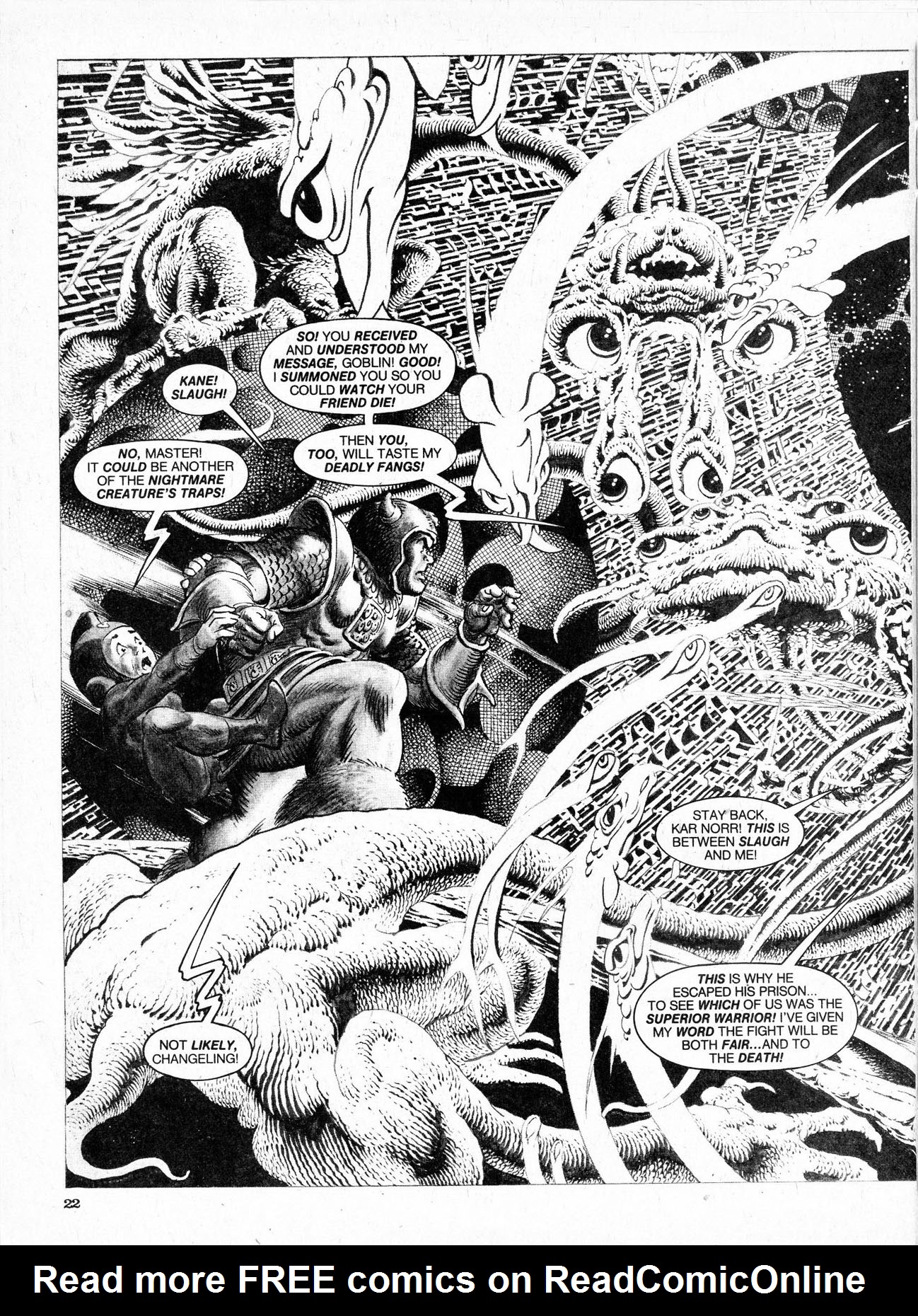 Read online The Goblin comic -  Issue #3 - 22