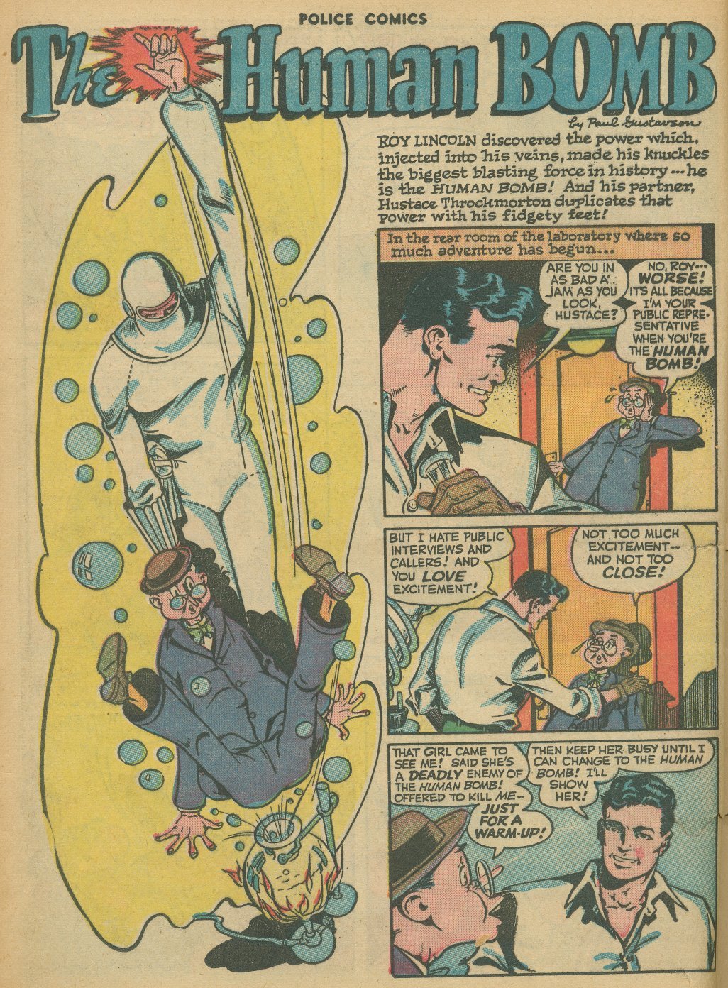 Read online Police Comics comic -  Issue #52 - 24