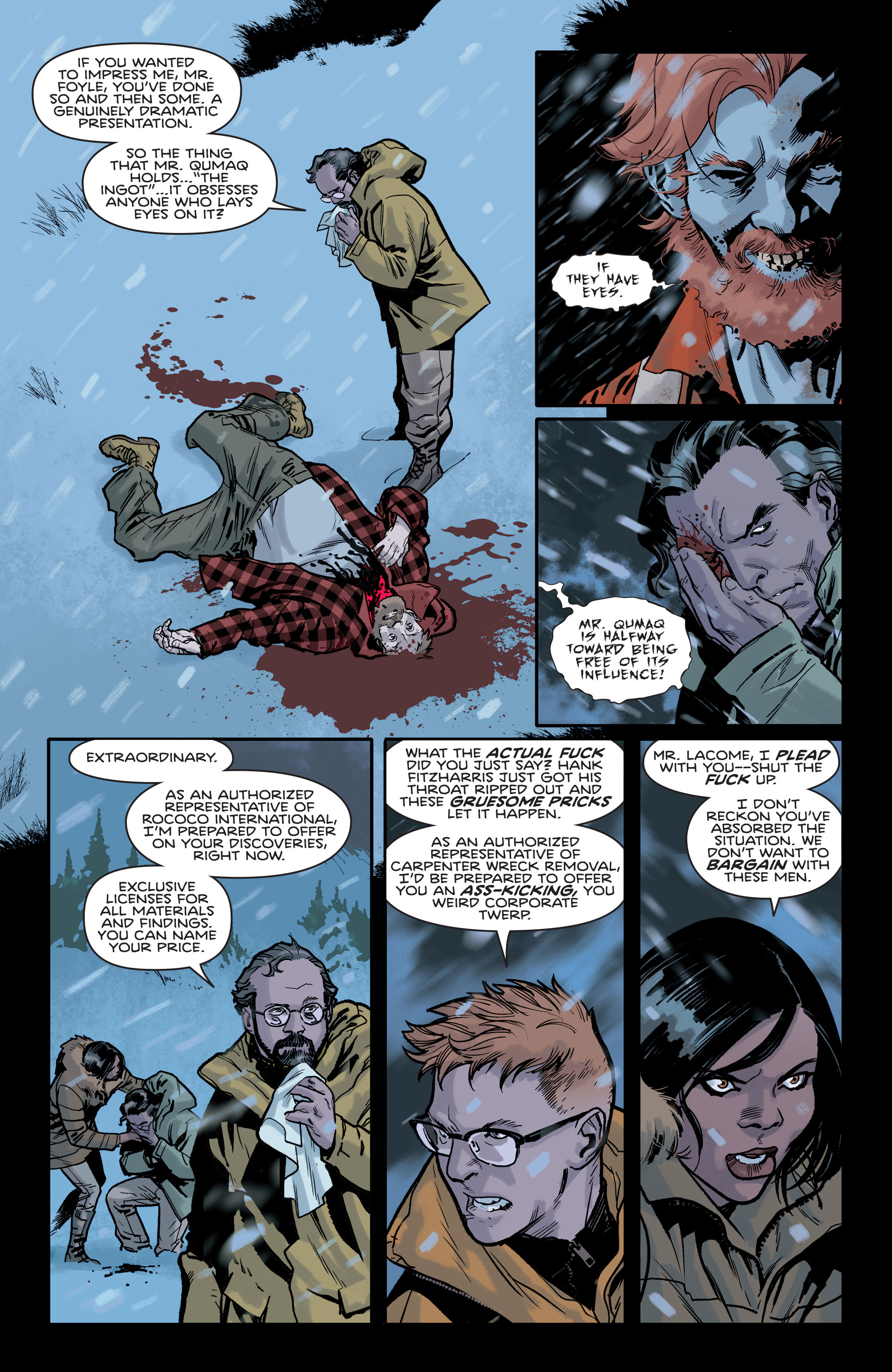 Read online Plunge comic -  Issue #4 - 3