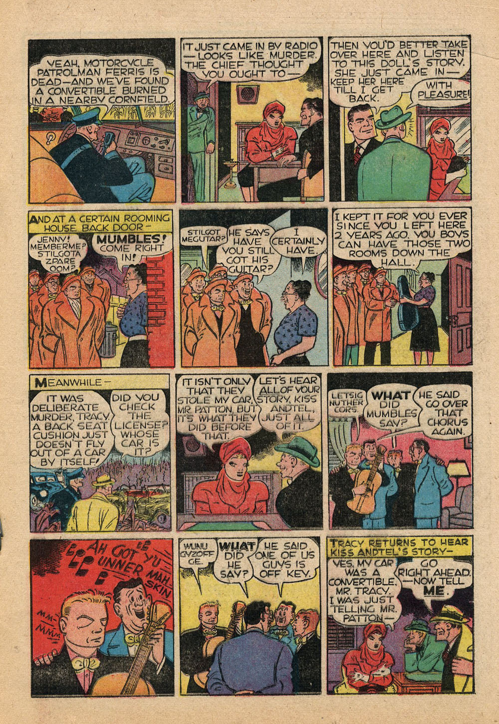 Read online Dick Tracy comic -  Issue #48 - 19