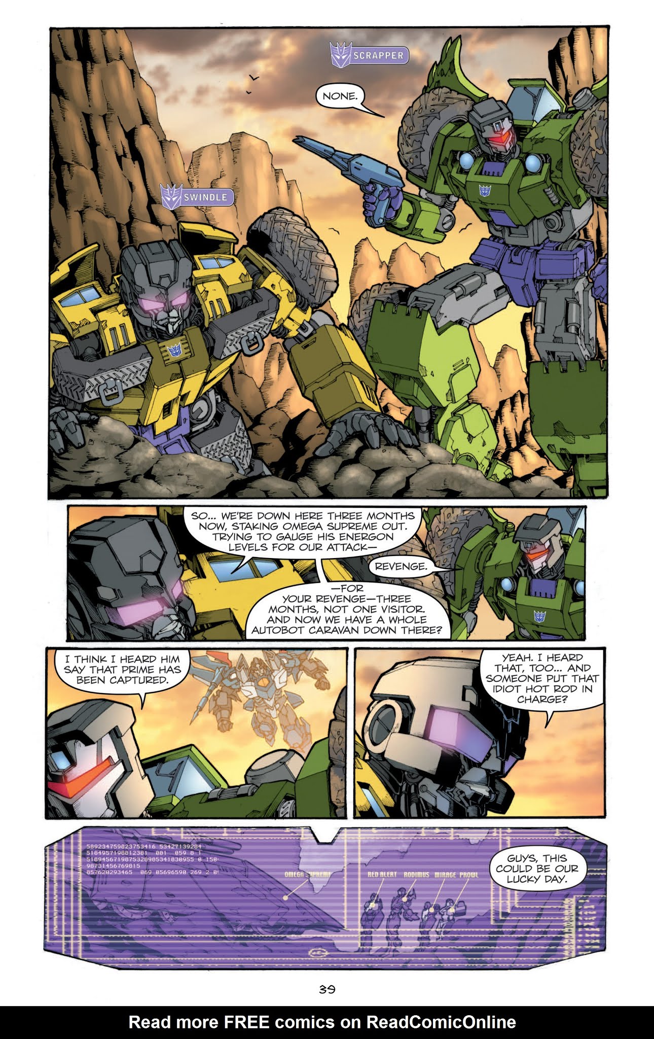 Read online Transformers: The IDW Collection comic -  Issue # TPB 6 (Part 1) - 39