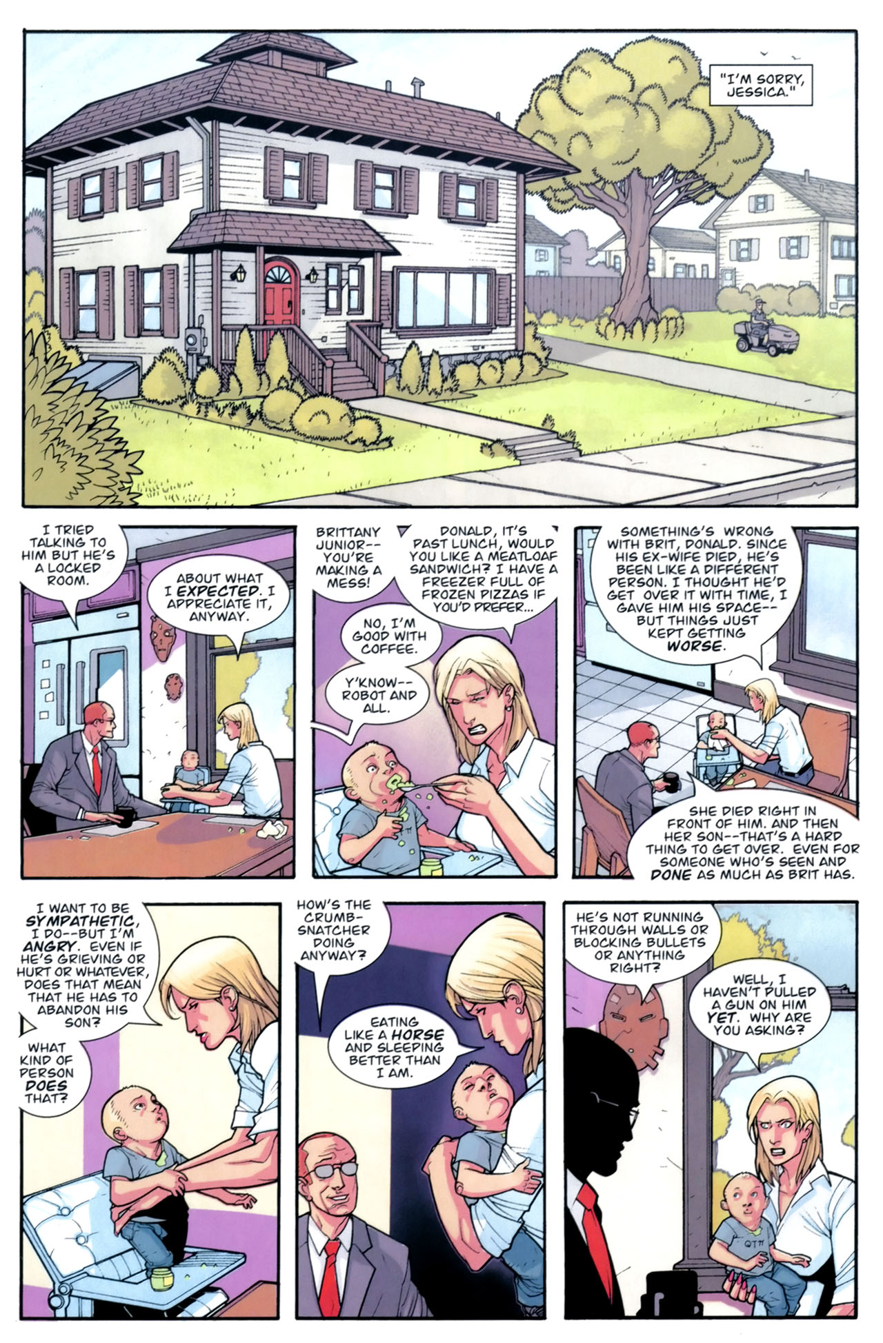Read online Brit comic -  Issue #1 - 12