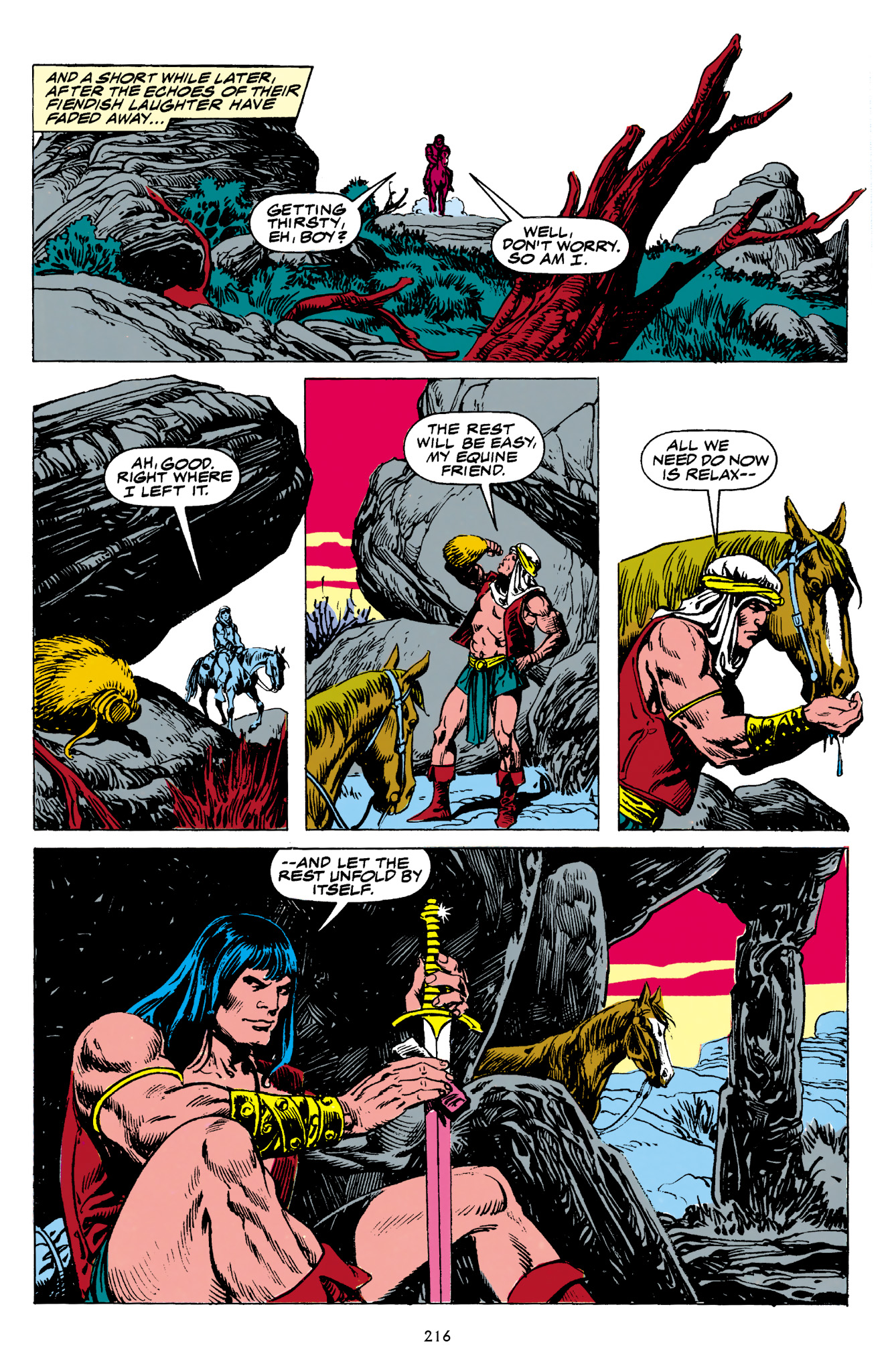 Read online The Chronicles of Conan comic -  Issue # TPB 28 (Part 2) - 112