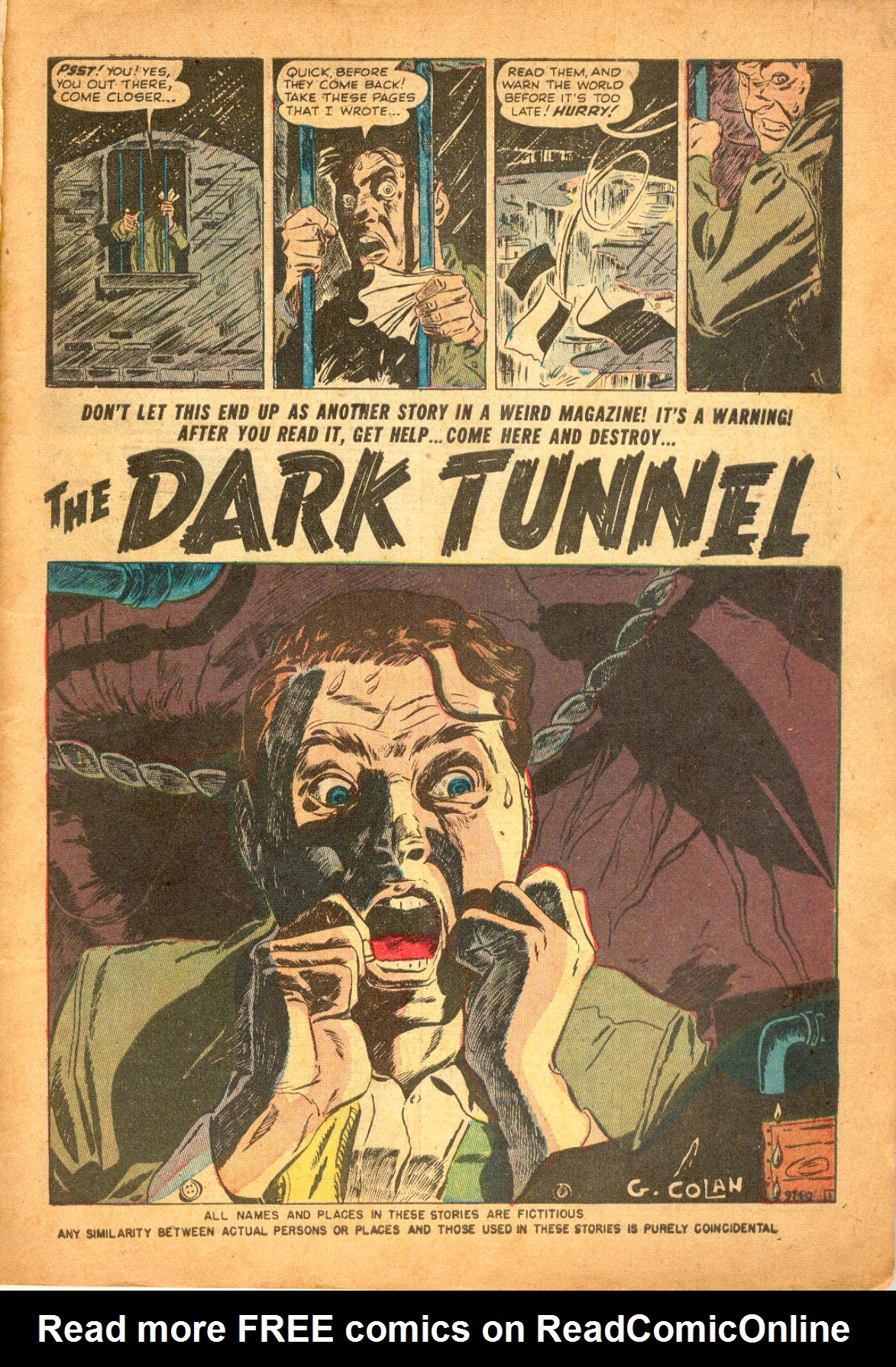 Read online Mystery Tales comic -  Issue #1 - 3