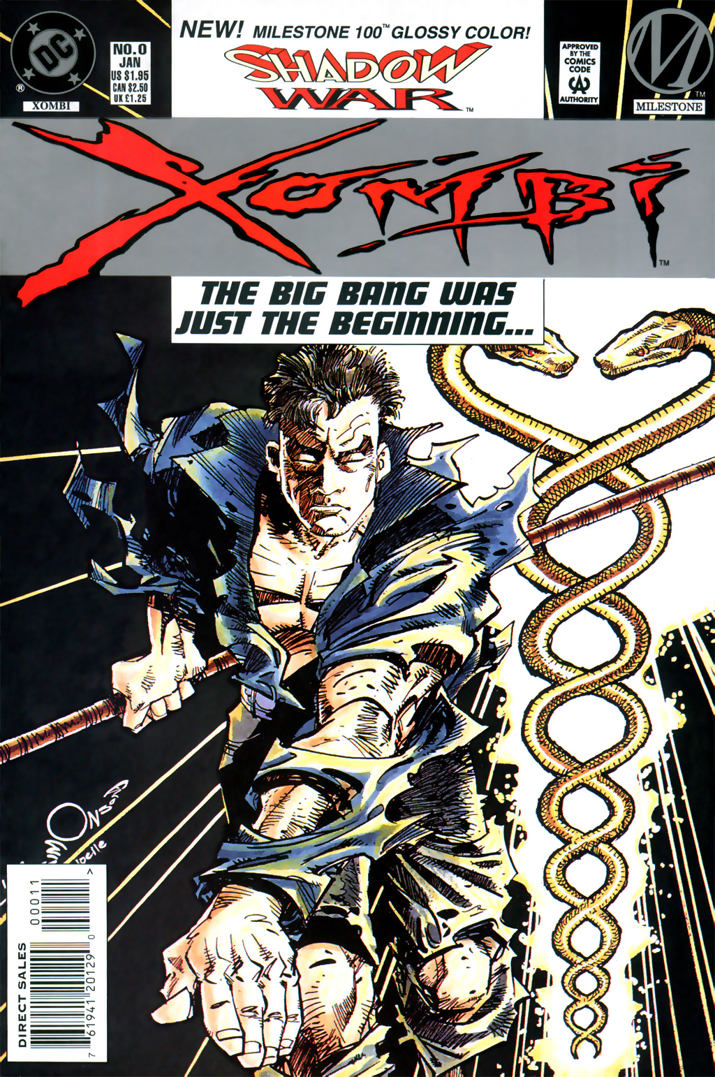 Read online Xombi (1994) comic -  Issue #0 - 1