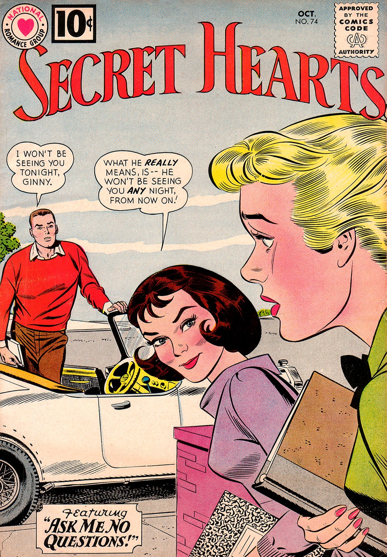 Read online Secret Hearts comic -  Issue #74 - 1