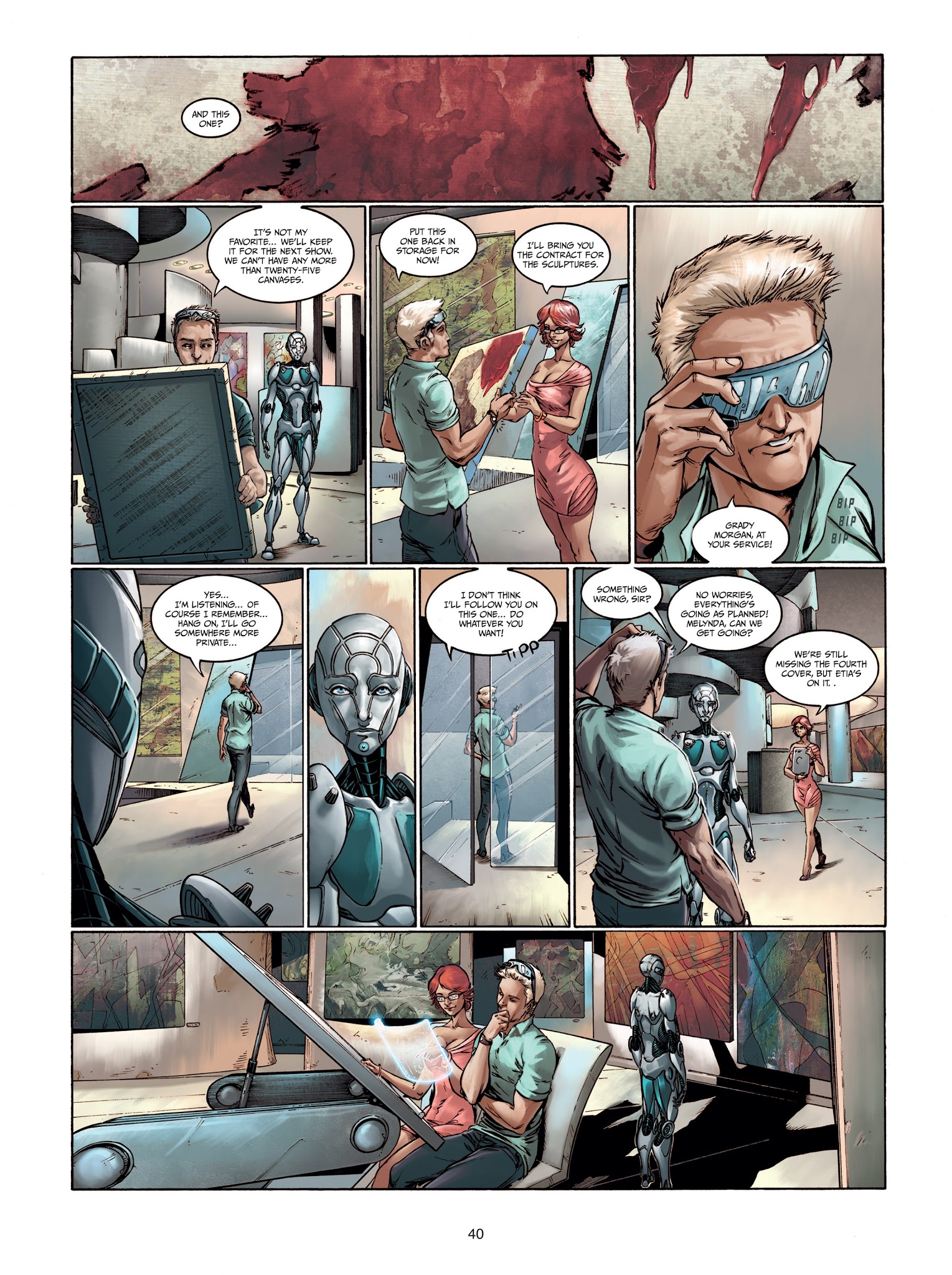 Read online Androïds comic -  Issue #4 - 40