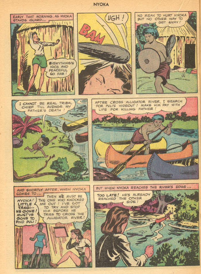 Read online Nyoka the Jungle Girl (1945) comic -  Issue #8 - 28