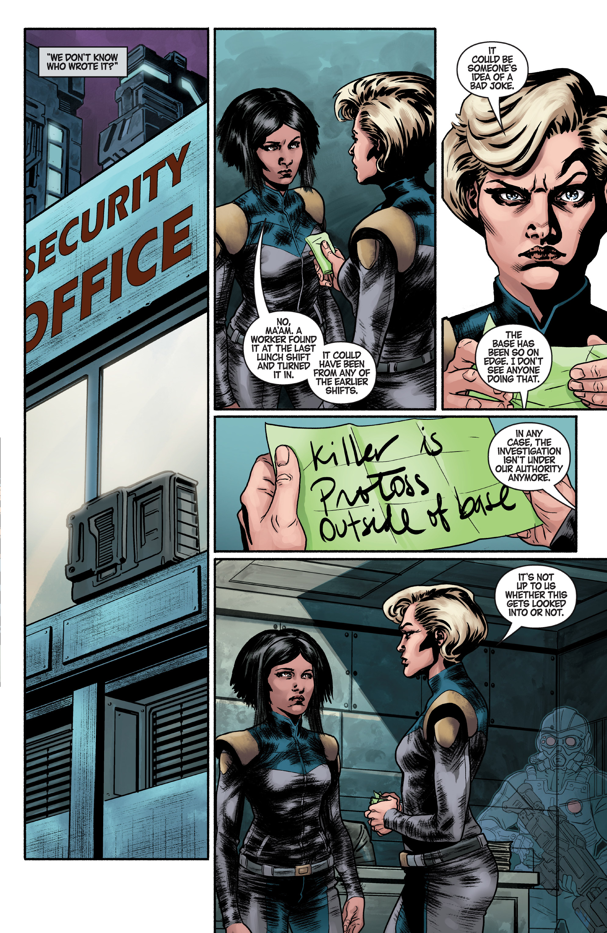 Read online StarCraft: Survivors comic -  Issue #3 - 9