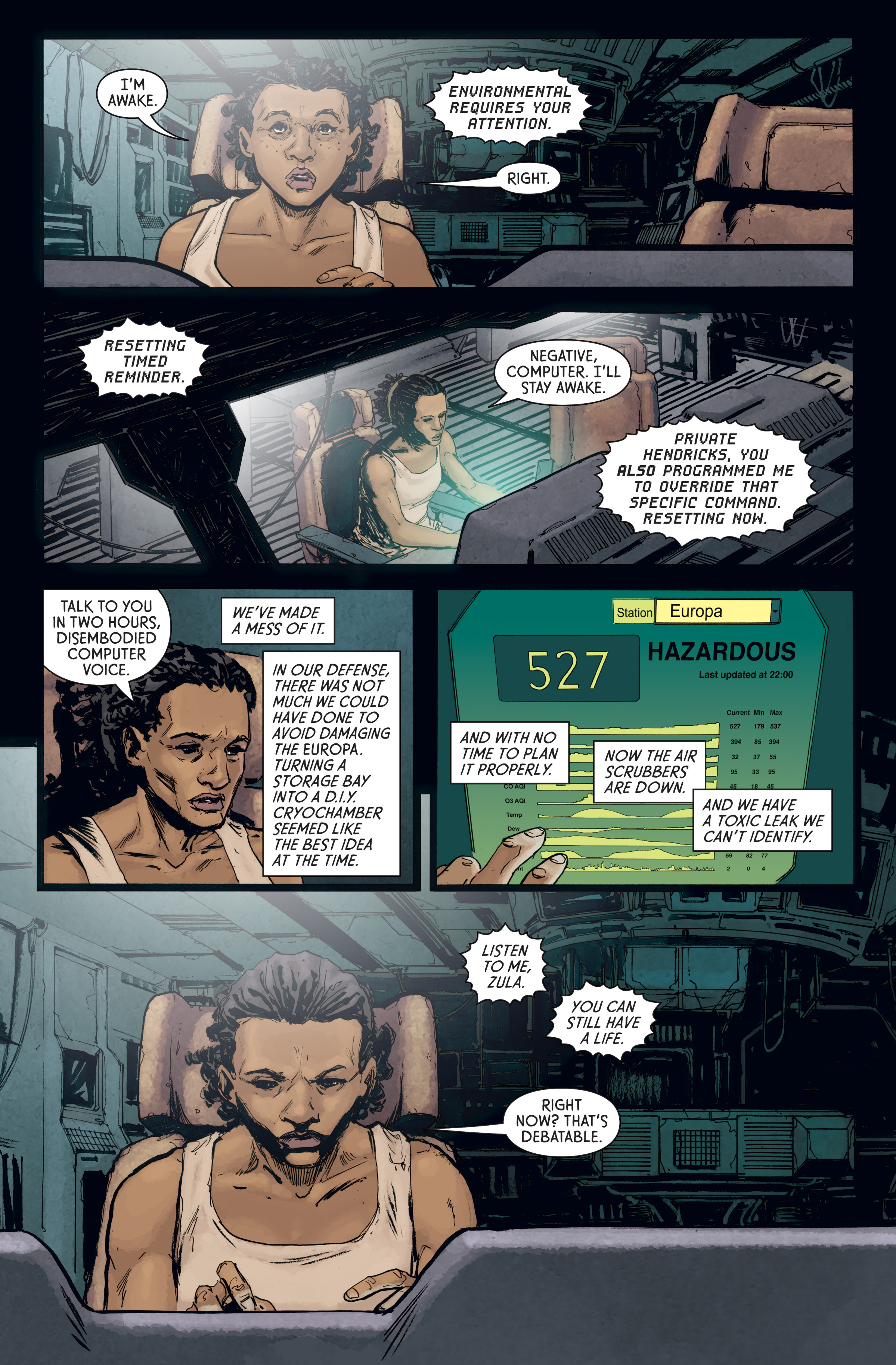Read online Aliens: Defiance Library Edition comic -  Issue # TPB (Part 2) - 76
