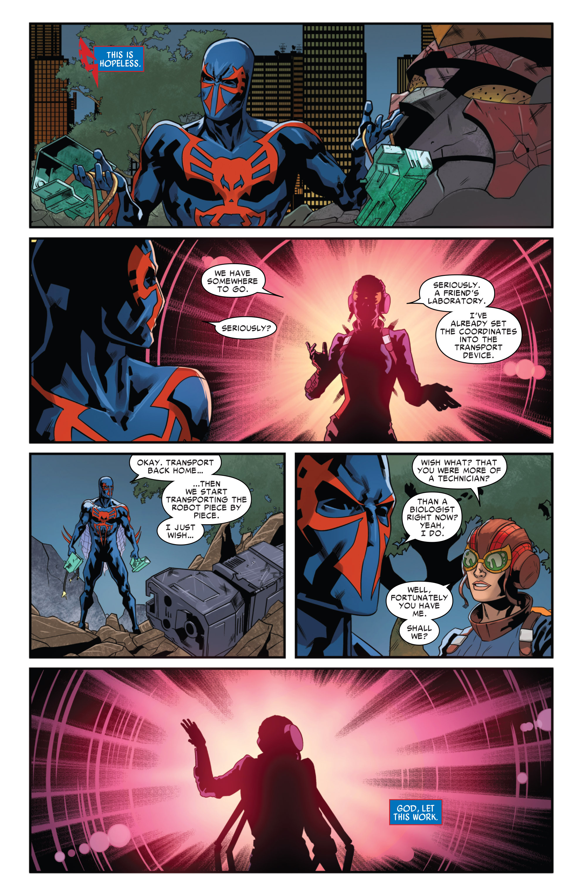 Read online Spider-Man 2099 (2014) comic -  Issue #8 - 8