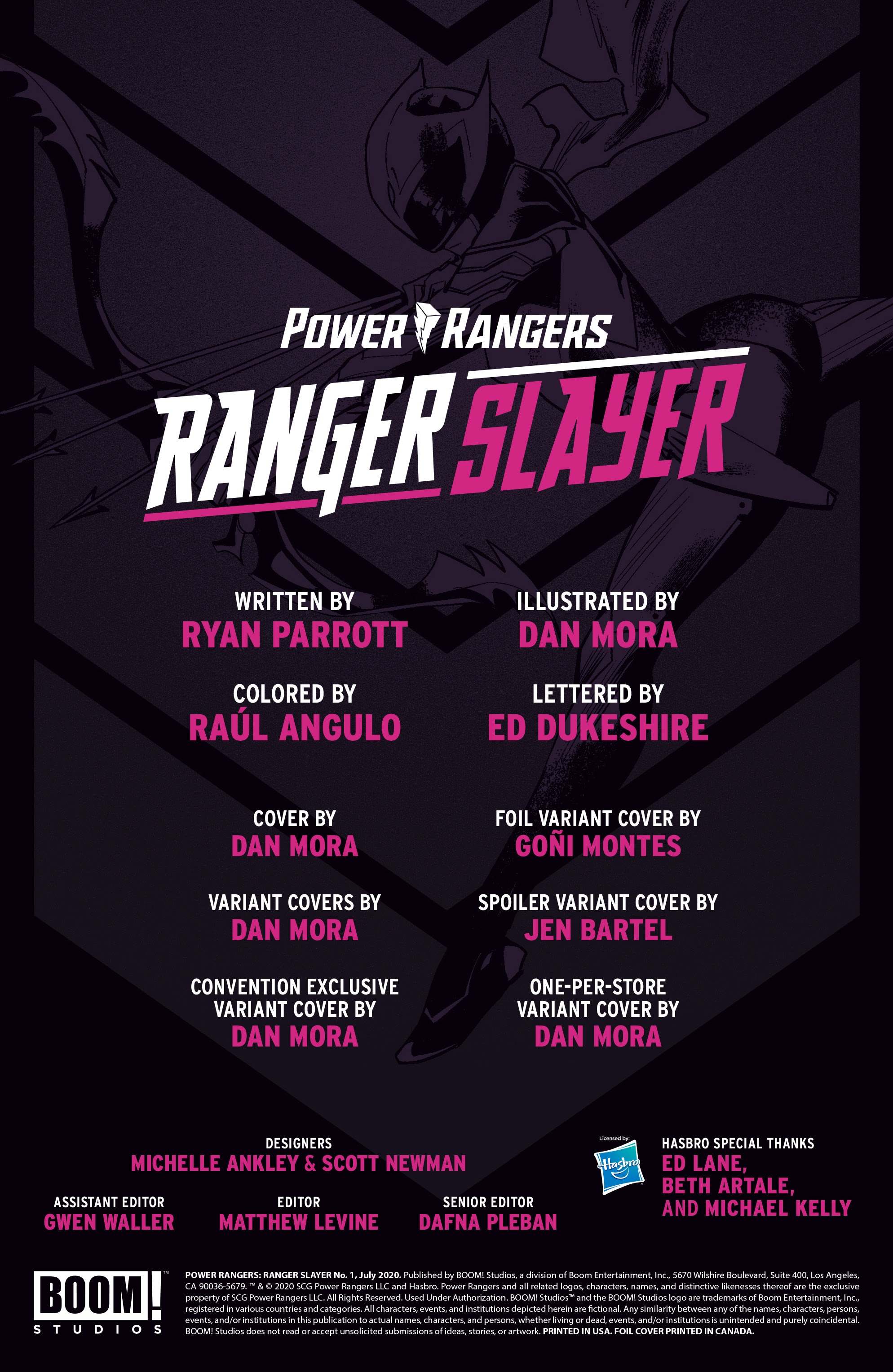 Read online Power Rangers: Ranger Slayer comic -  Issue #1 - 2