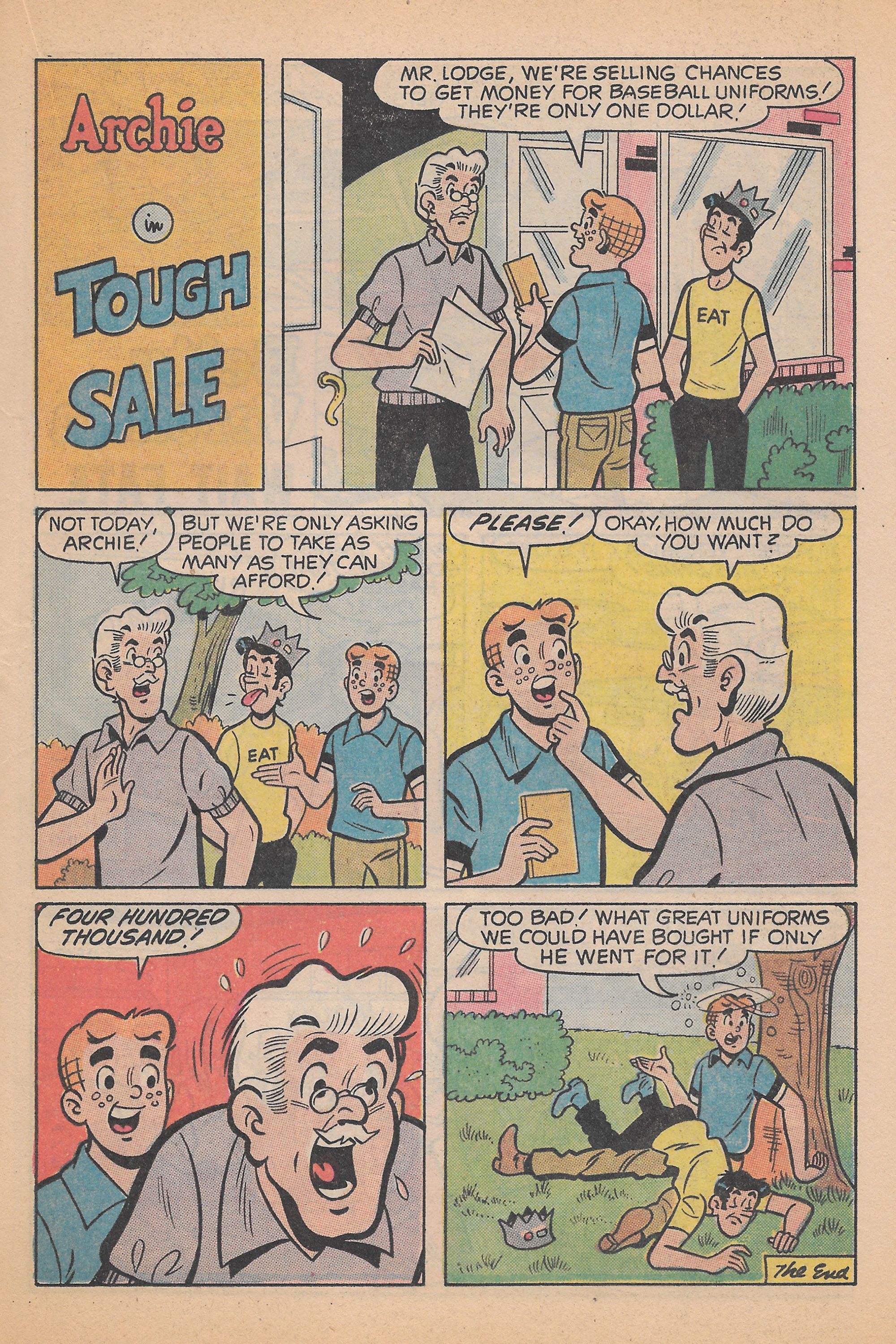 Read online Archie's Joke Book Magazine comic -  Issue #151 - 21