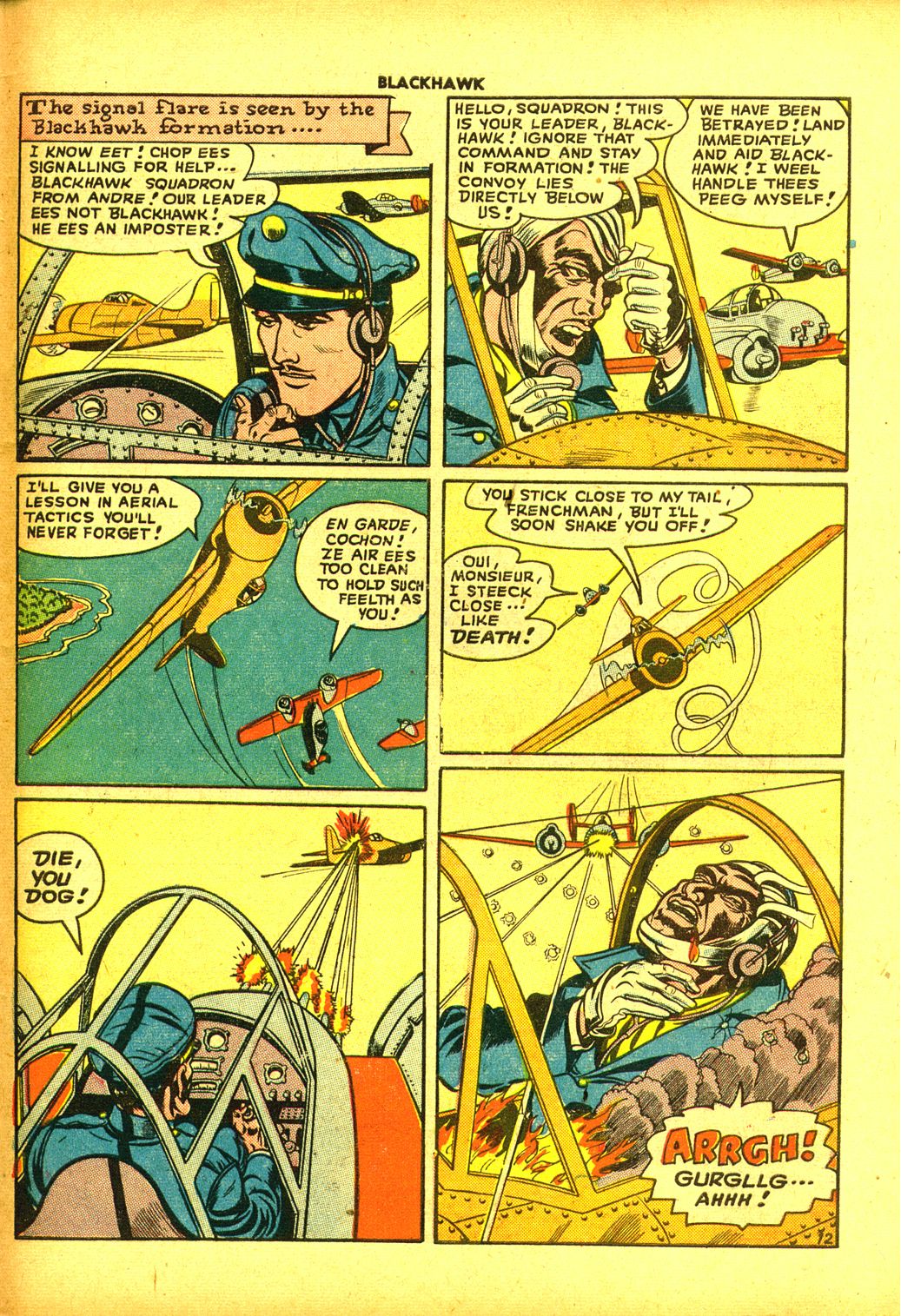 Read online Blackhawk (1957) comic -  Issue #18 - 47