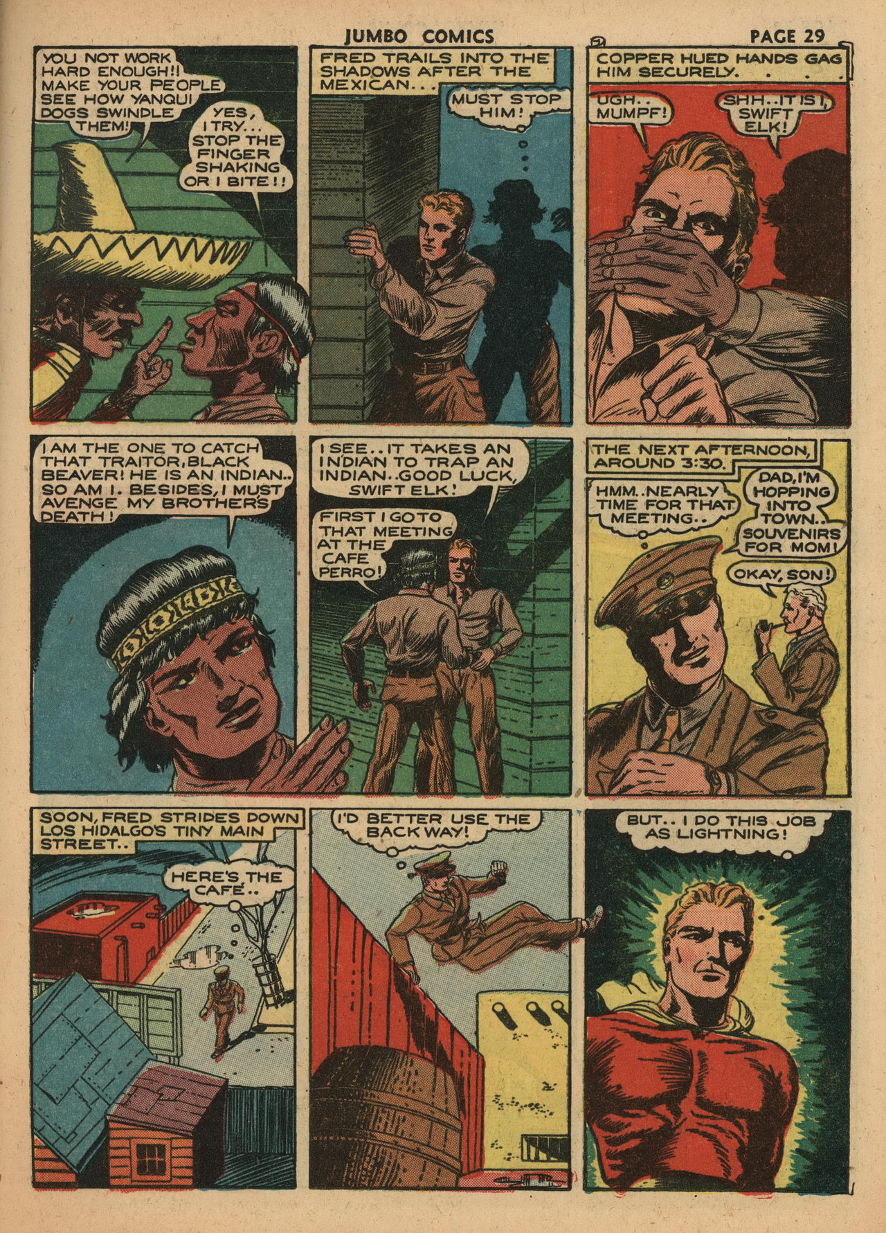 Read online Jumbo Comics comic -  Issue #37 - 31