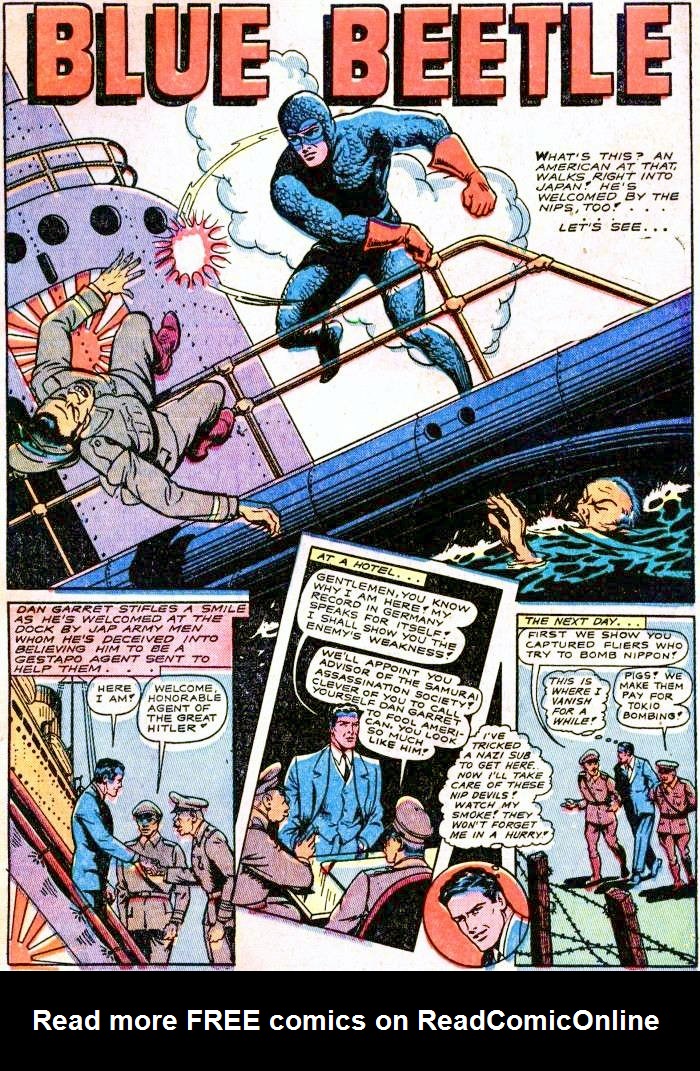 Read online The Blue Beetle comic -  Issue #25 - 3