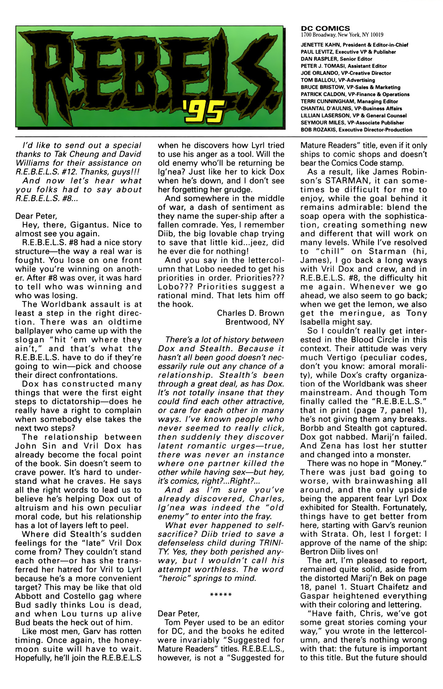 Read online R.E.B.E.L.S. '94 comic -  Issue #13 - 23