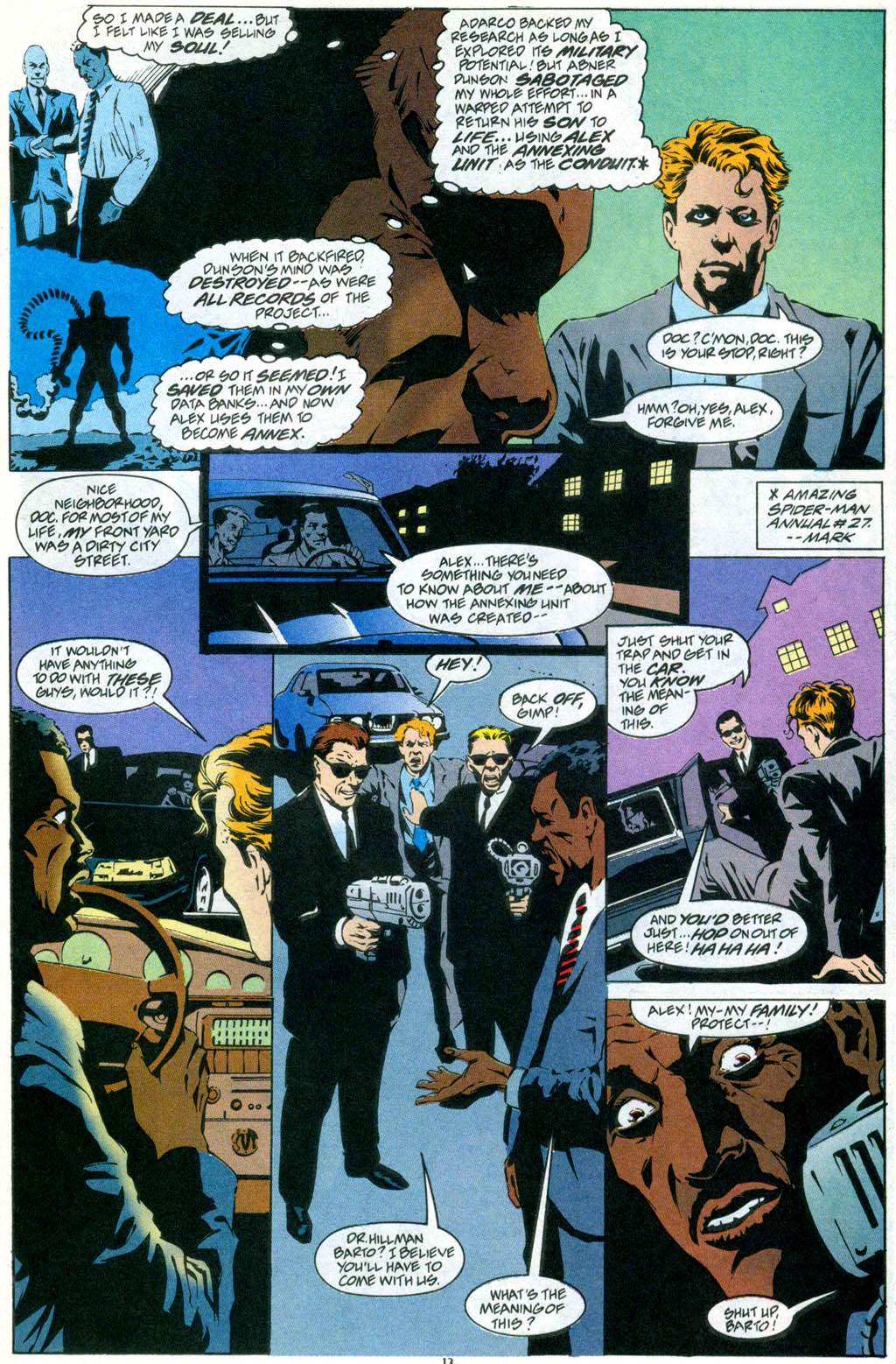 Read online Annex comic -  Issue #1 - 8